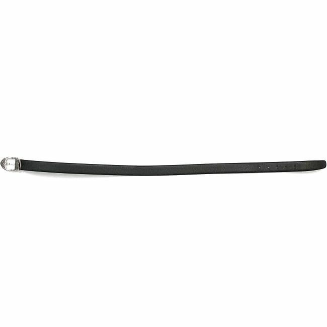 Louis Vuitton LOUIS VUITTON Belt Black Leather Size ONE SIZE - 2 Thumbnail