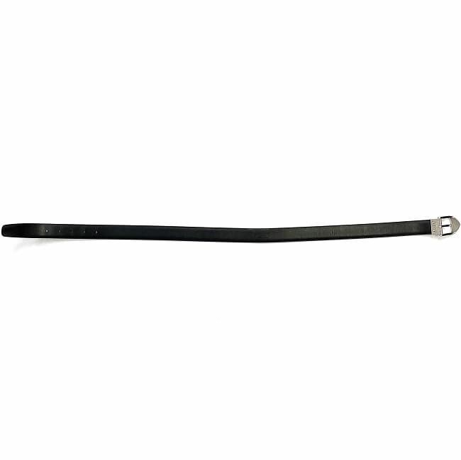 Louis Vuitton LOUIS VUITTON Belt Black Leather Size ONE SIZE - 3 Thumbnail