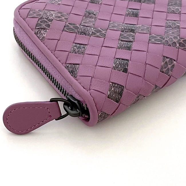 Bottega Veneta BOTTEGA VENETA Purple Leather Size ONE SIZE - 3 Thumbnail