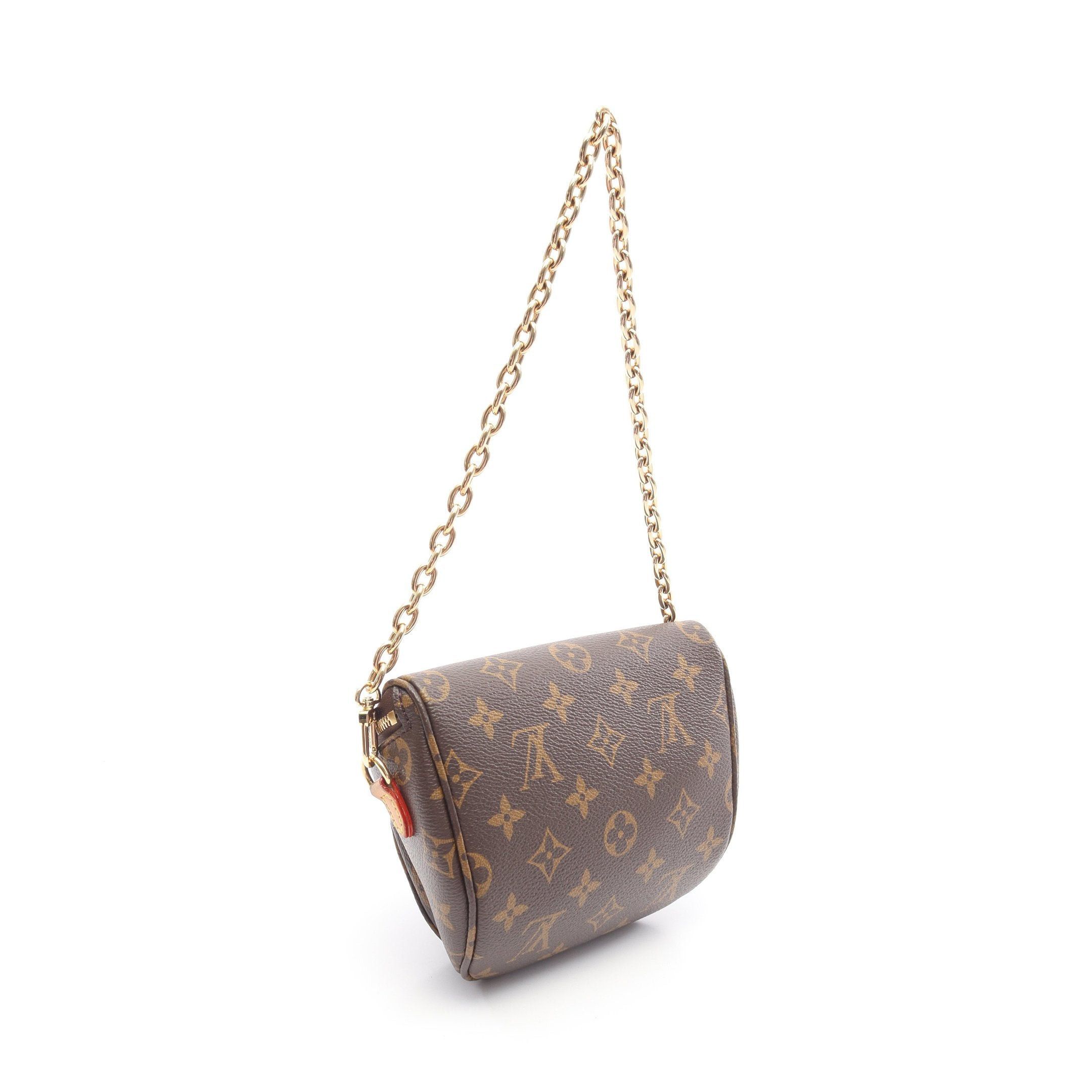Louis Vuitton Louis Vuitton Mini Bum Bag Monogram Chain Handbag Leather Brown Size ONE SIZE - 2 Thumbnail
