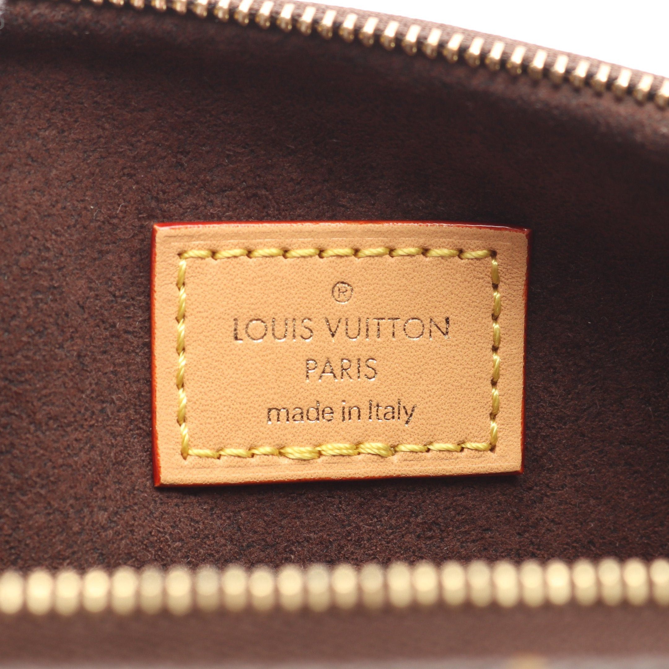Louis Vuitton Louis Vuitton Mini Bum Bag Monogram Chain Handbag Leather Brown Size ONE SIZE - 4 Thumbnail