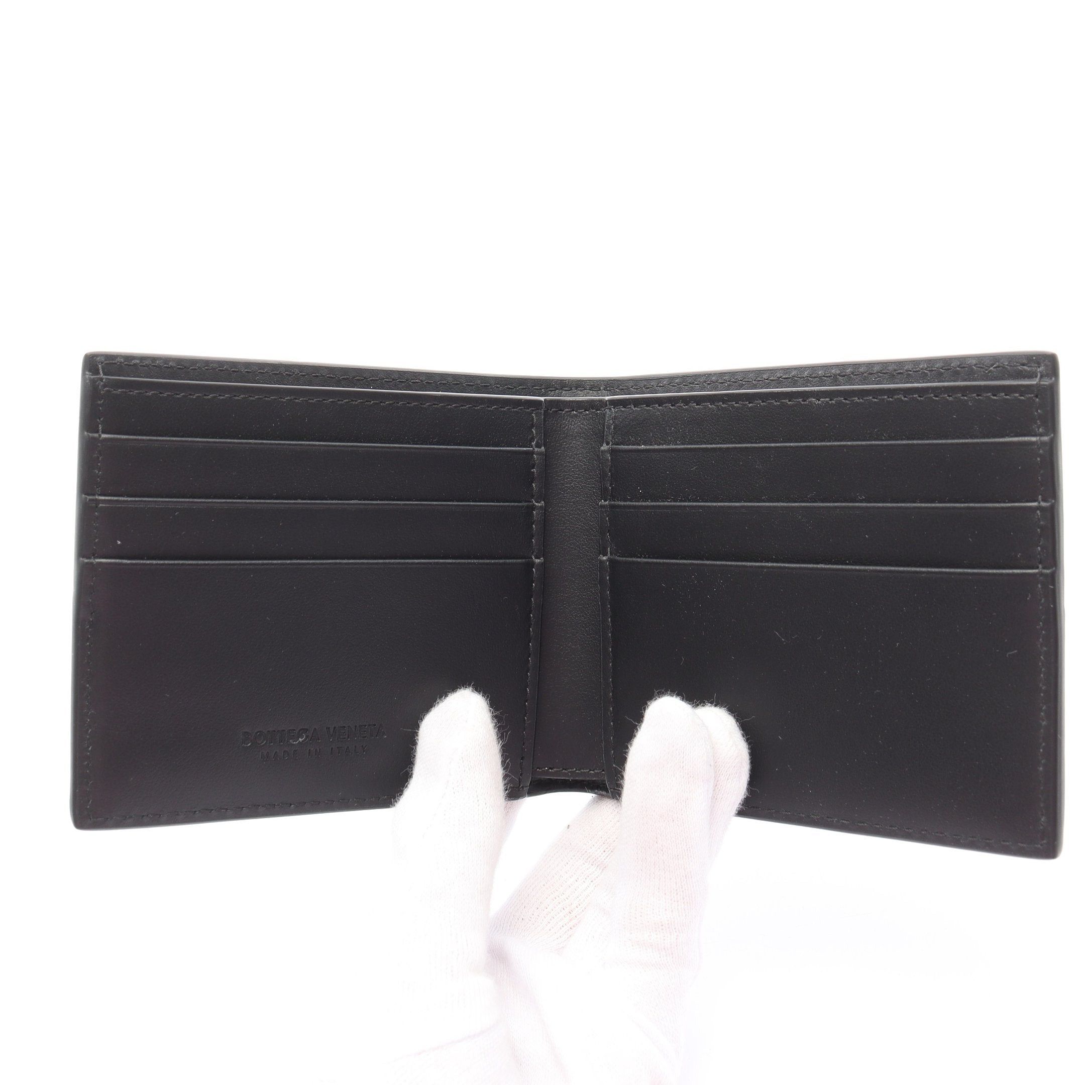 Bottega Veneta Bottega Veneta Cassette Wallet Leather Black Size ONE SIZE - 3 Thumbnail