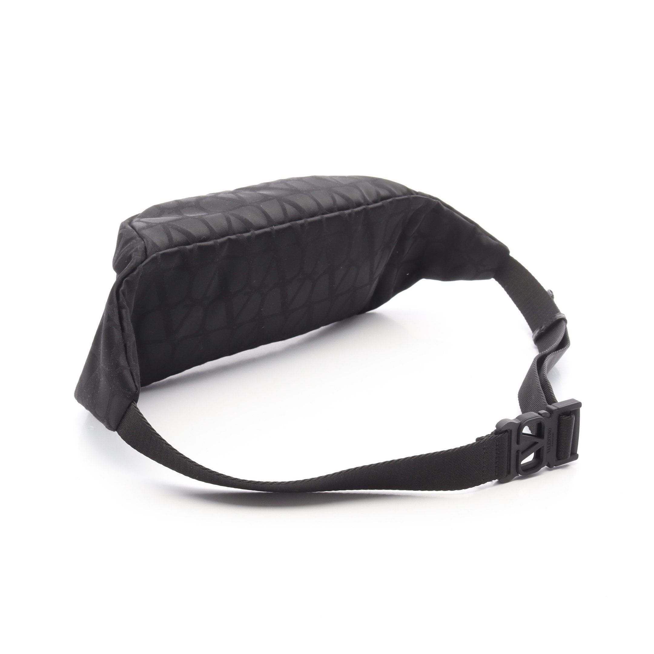Valentino Valentino Iconograph Body Bag Waist Canvas Black Size ONE SIZE - 2 Thumbnail