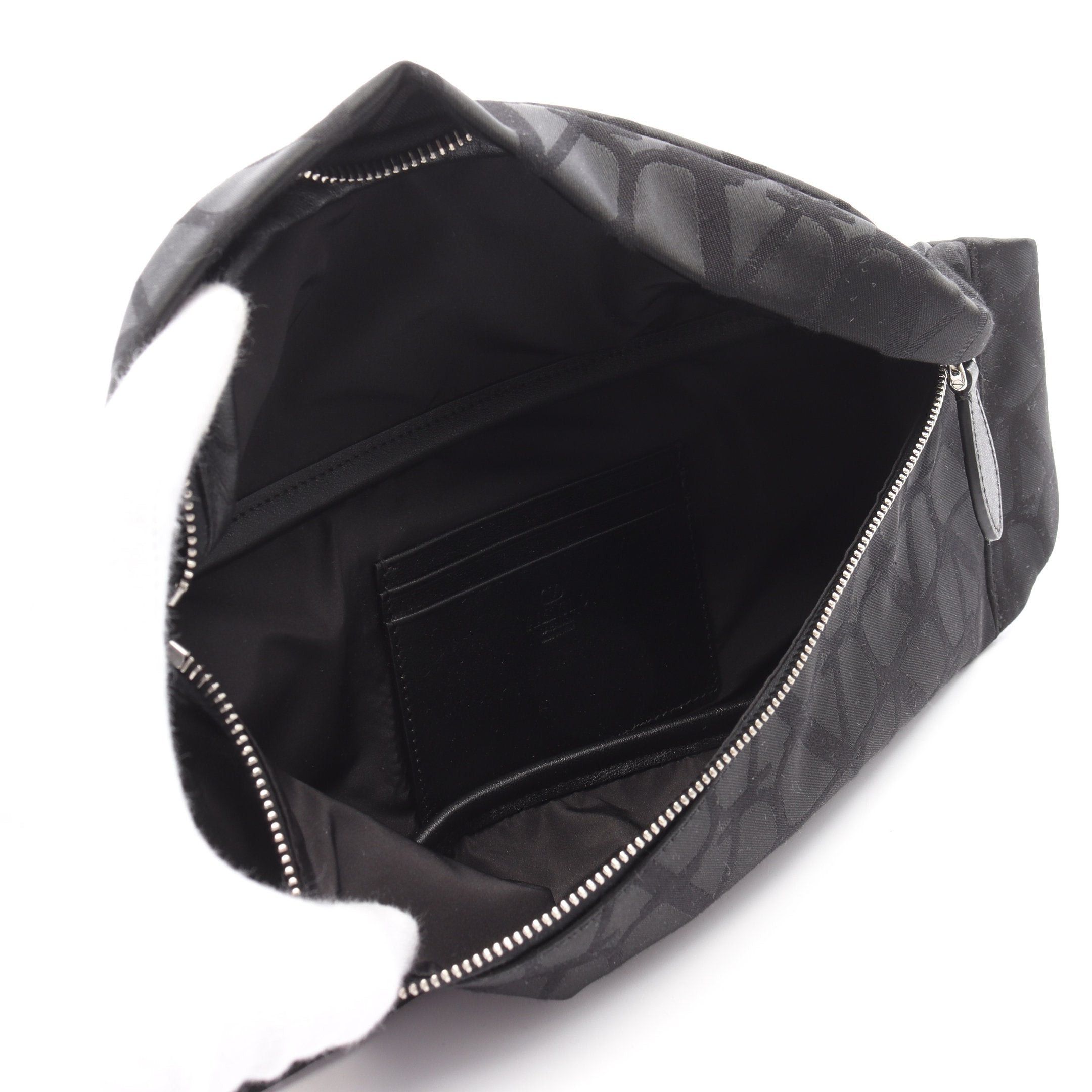 Valentino Valentino Iconograph Body Bag Waist Canvas Black Size ONE SIZE - 3 Thumbnail