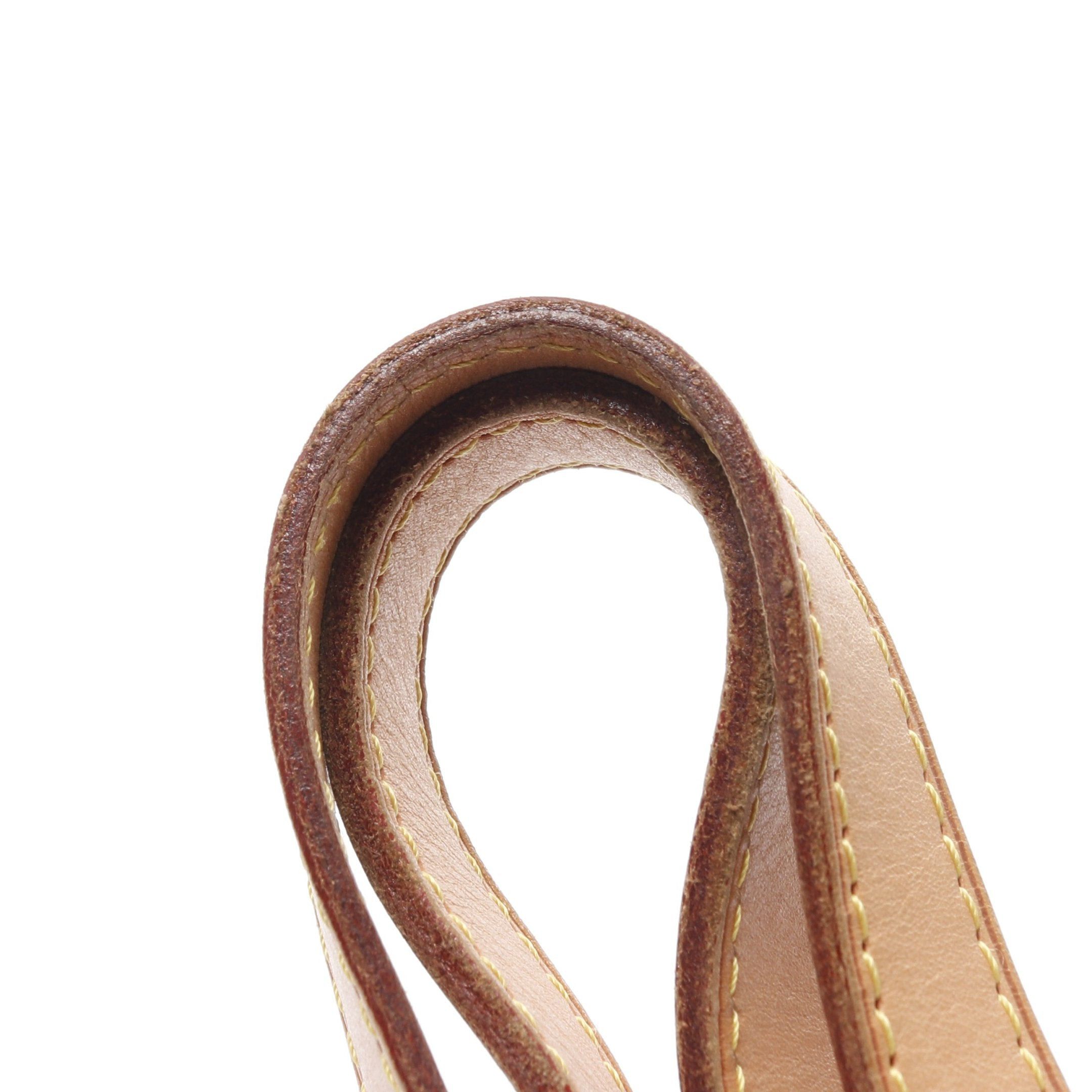 Louis Vuitton Louis Vuitton Palermo Pm Monogram Handbag Leather Brown Size ONE SIZE - 10 Thumbnail