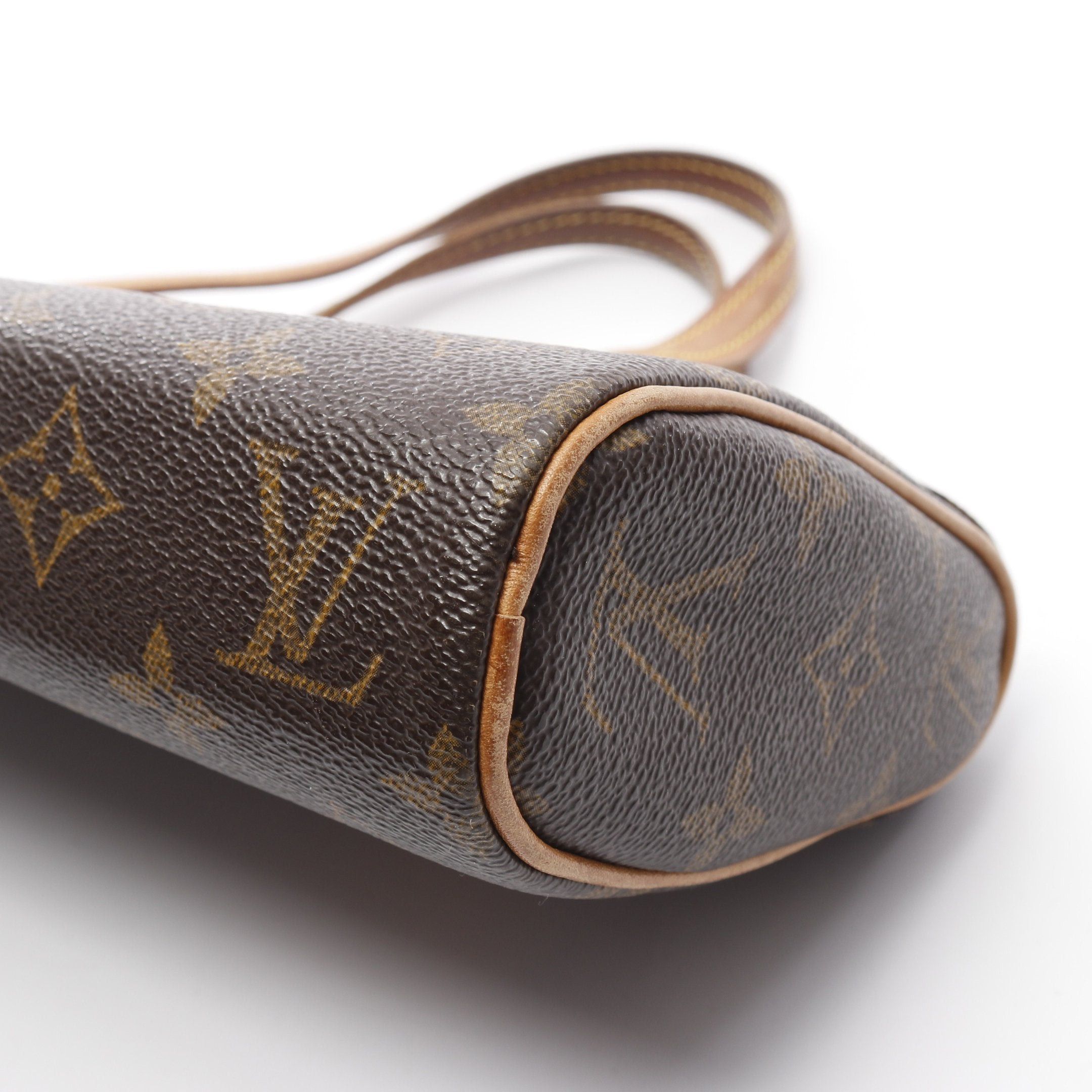 Louis Vuitton Louis Vuitton Sonatine Monogram Handbag Leather Brown Size ONE SIZE - 9 Thumbnail