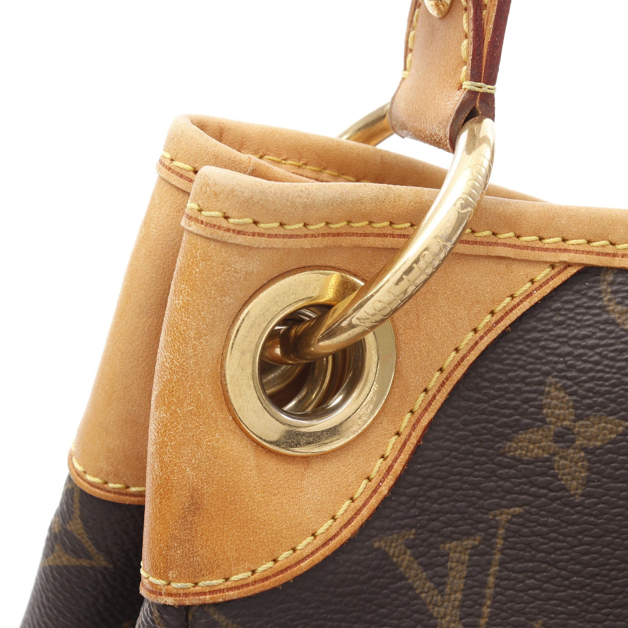Louis Vuitton Louis Vuitton Galliera Pm Monogram One Shoulder Bag Leather Brown Size ONE SIZE - 8 Thumbnail