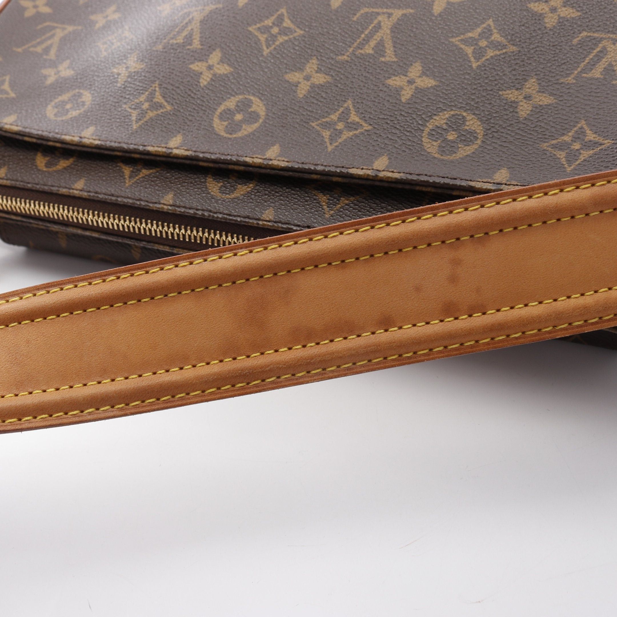 Louis Vuitton Louis Vuitton Vivacite Gm Monogram Shoulder Bag Leather Brown Size ONE SIZE - 7 Thumbnail