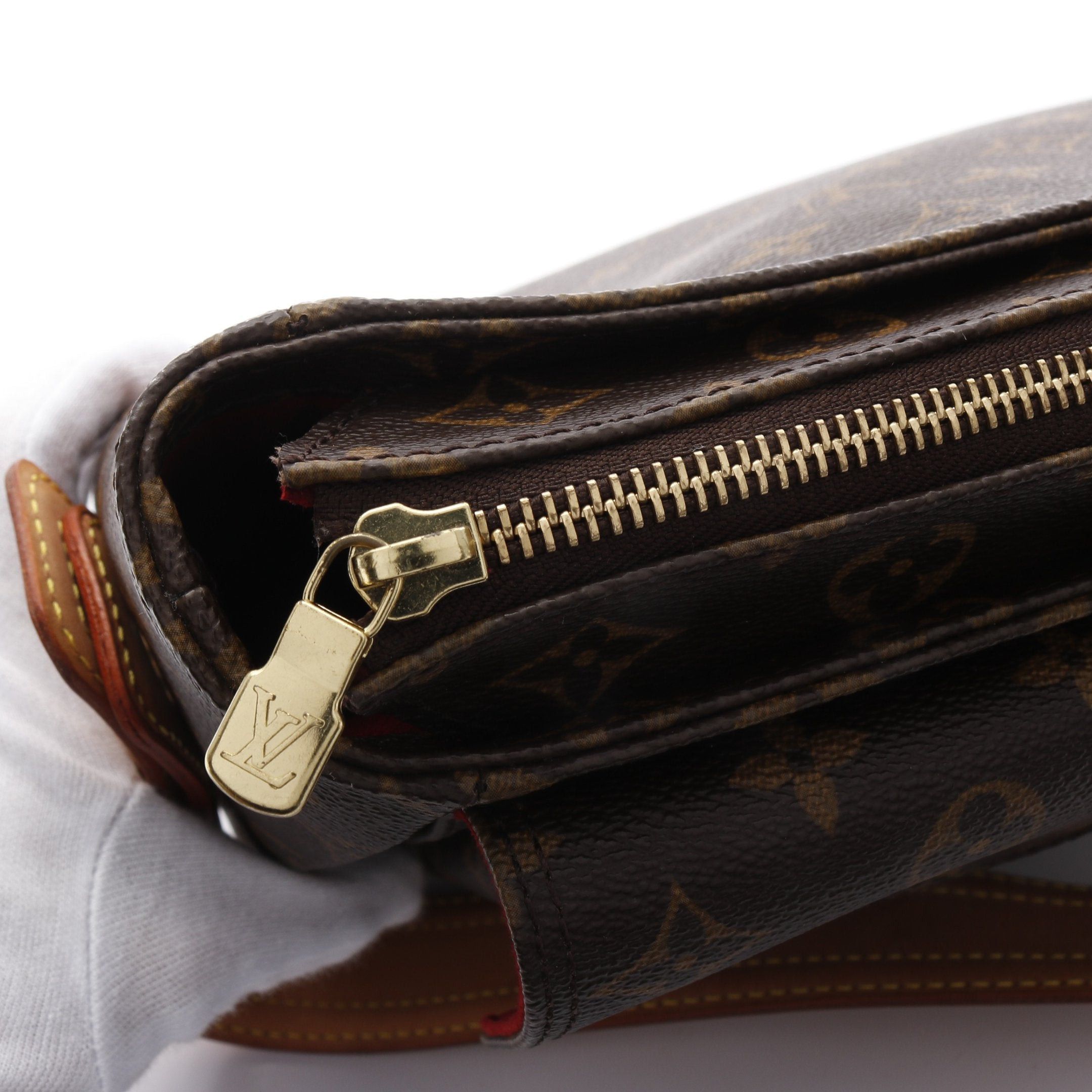 Louis Vuitton Louis Vuitton Vivacite Gm Monogram Shoulder Bag Leather Brown Size ONE SIZE - 6 Thumbnail
