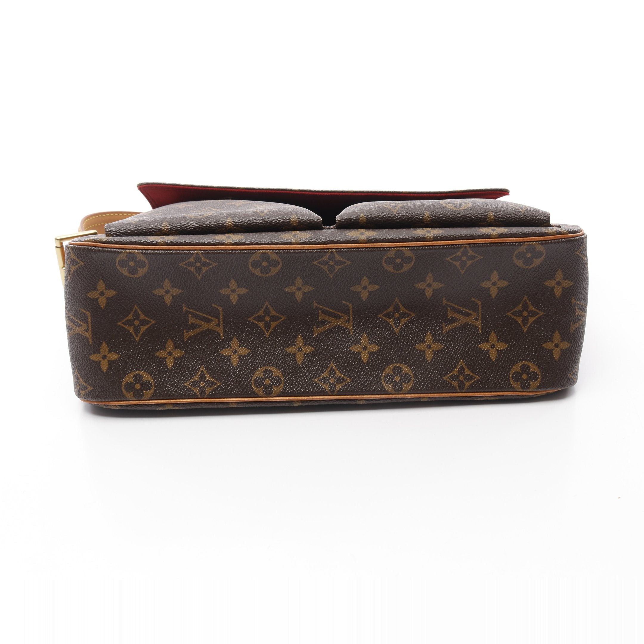 Louis Vuitton Louis Vuitton Vivacite Gm Monogram Shoulder Bag Leather Brown Size ONE SIZE - 11 Thumbnail