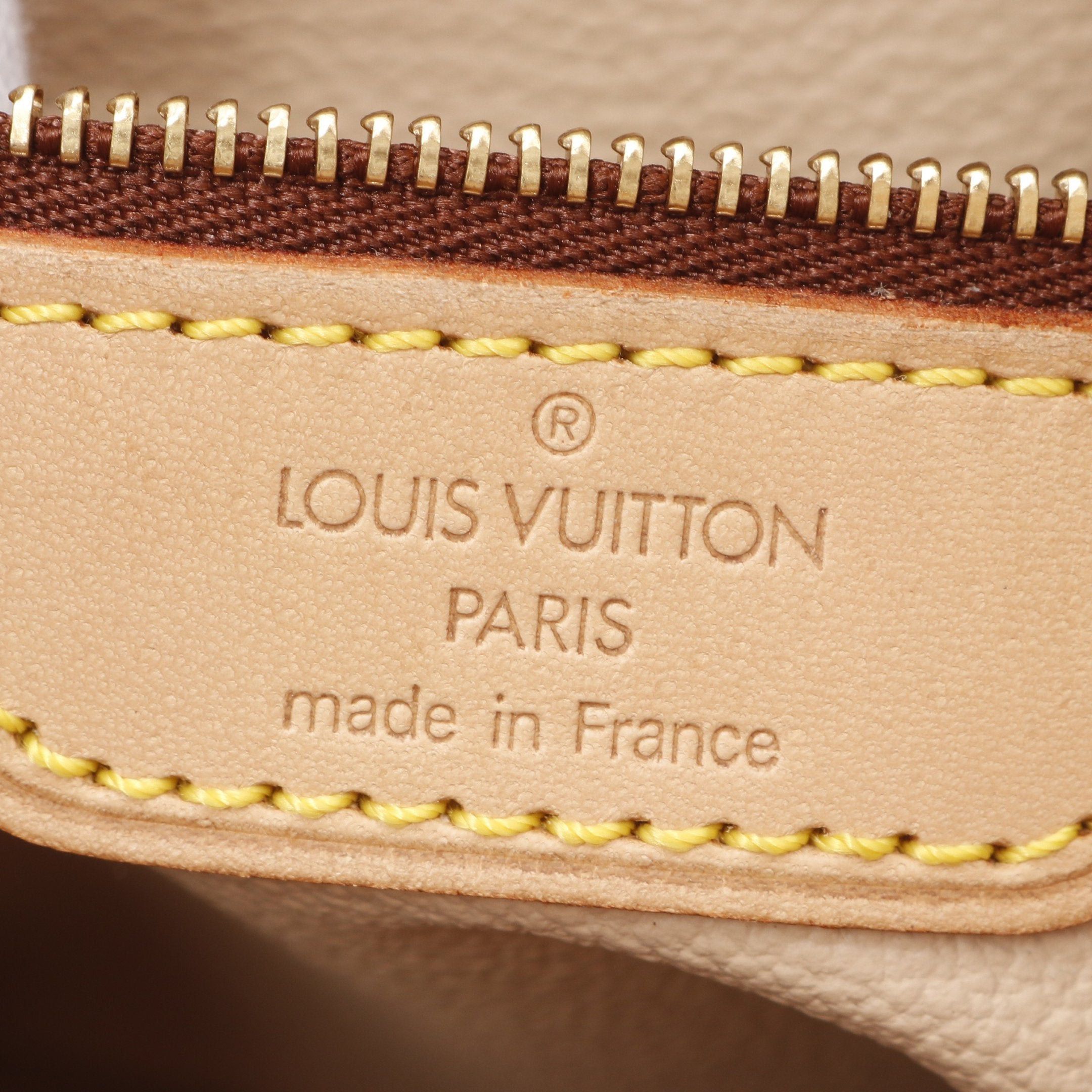 Louis Vuitton Louis Vuitton Bucket Pm Monogram Handbag Leather Brown Size ONE SIZE - 4 Thumbnail