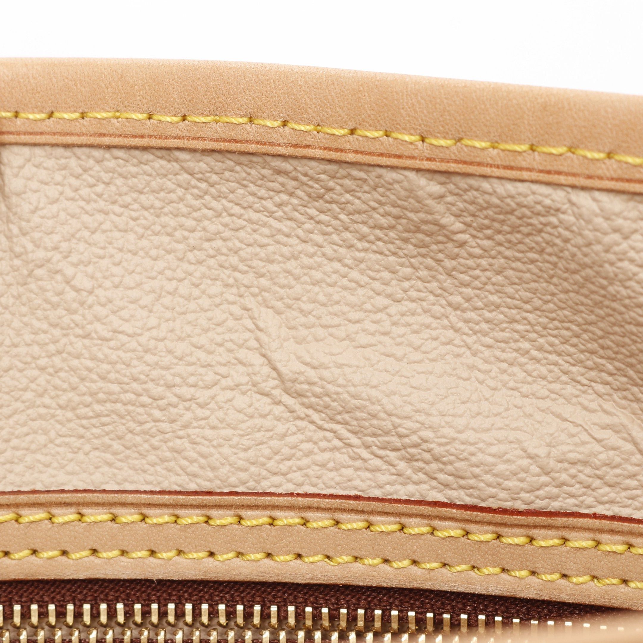 Louis Vuitton Louis Vuitton Bucket Pm Monogram Handbag Leather Brown Size ONE SIZE - 6 Thumbnail