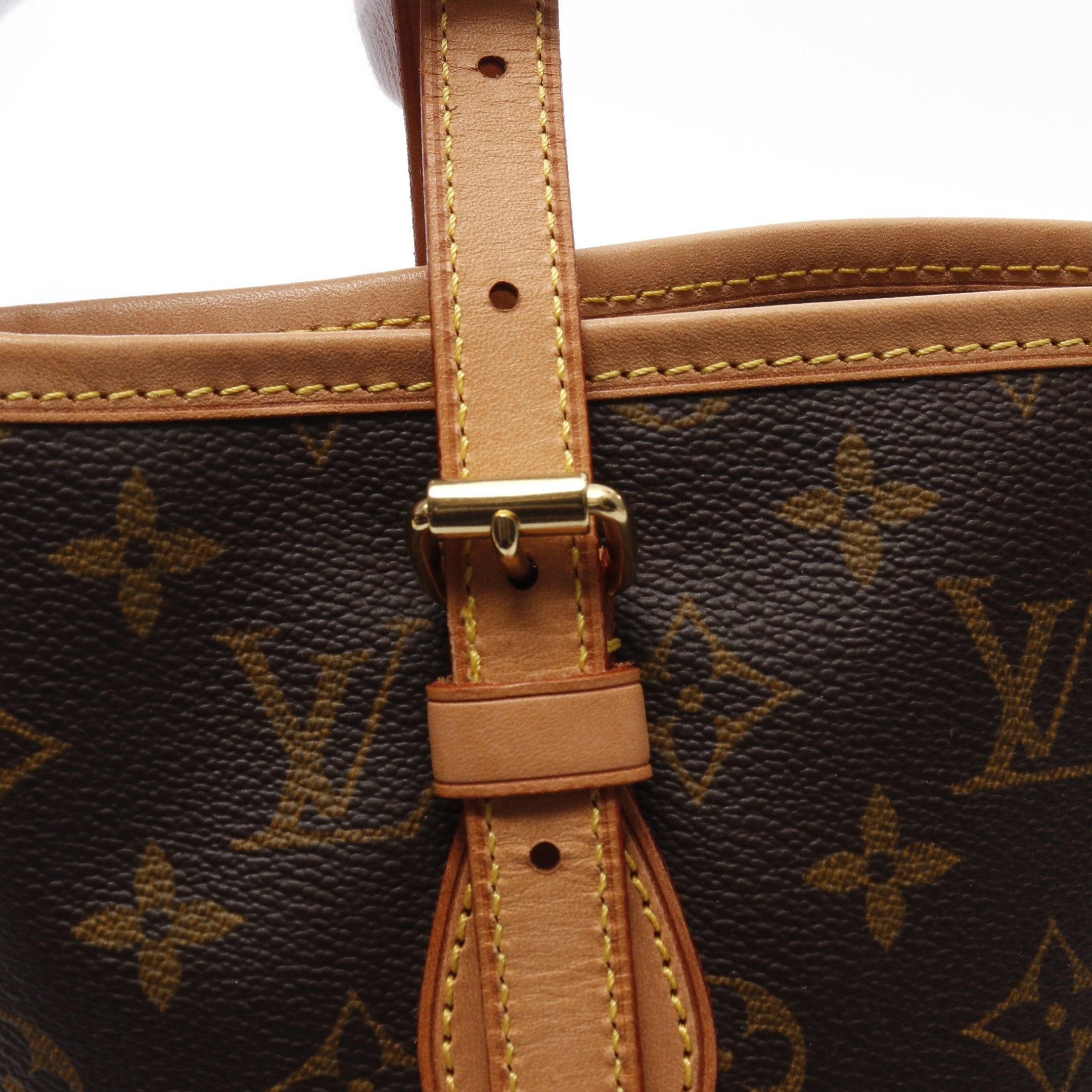 Louis Vuitton Louis Vuitton Bucket Pm Monogram Handbag Leather Brown Size ONE SIZE - 8 Thumbnail