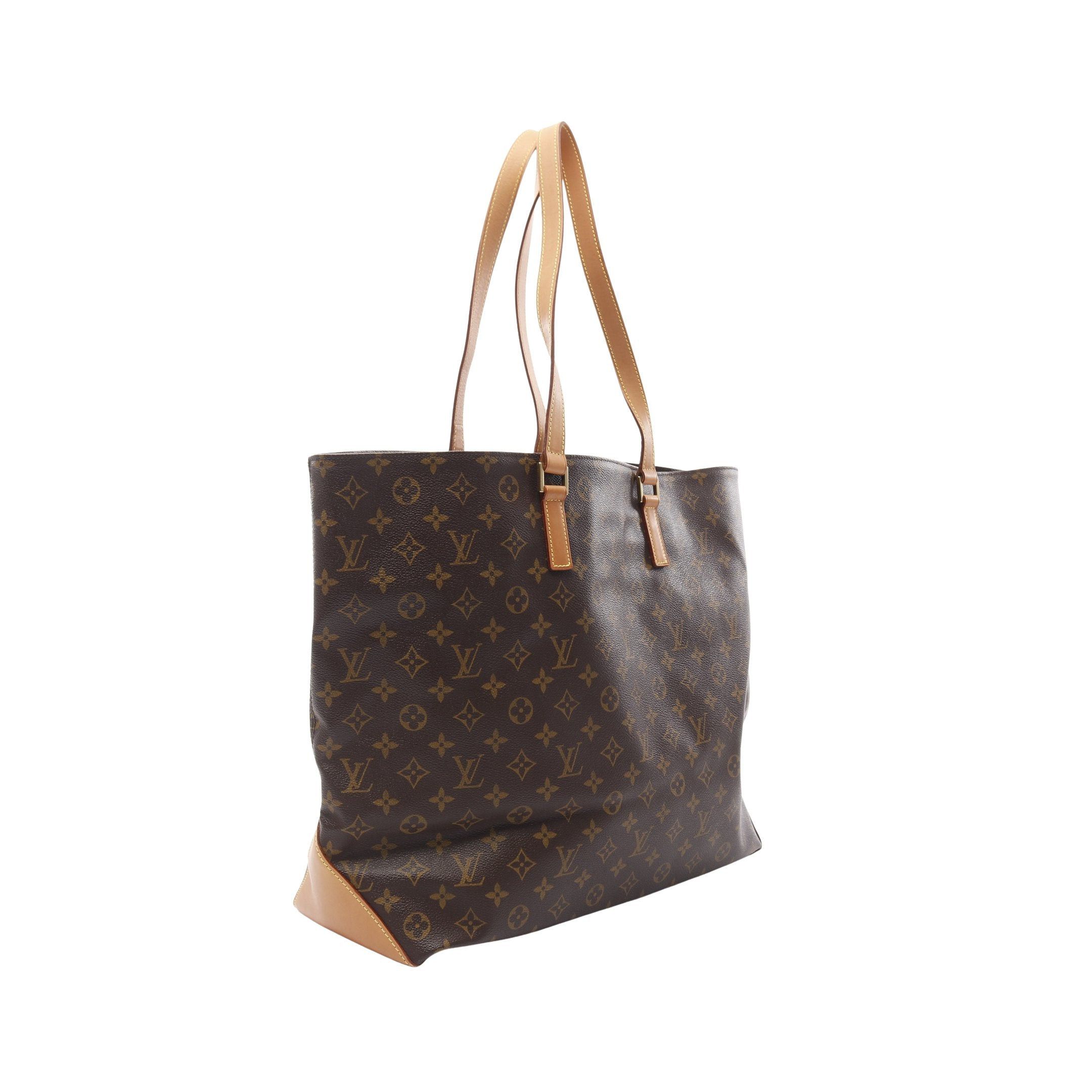 Louis Vuitton Louis Vuitton Cabas Alto Monogram Shoulder Bag Tote Leather Brown Size ONE SIZE - 2 Thumbnail