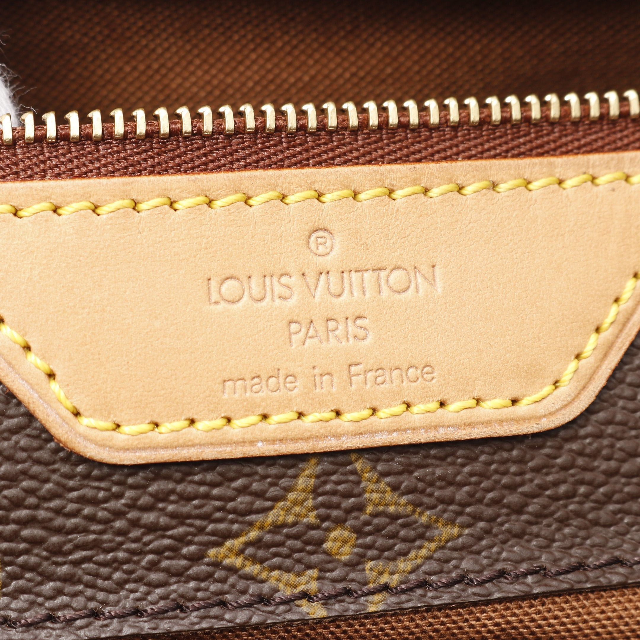 Louis Vuitton Louis Vuitton Cabas Alto Monogram Shoulder Bag Tote Leather Brown Size ONE SIZE - 4 Thumbnail