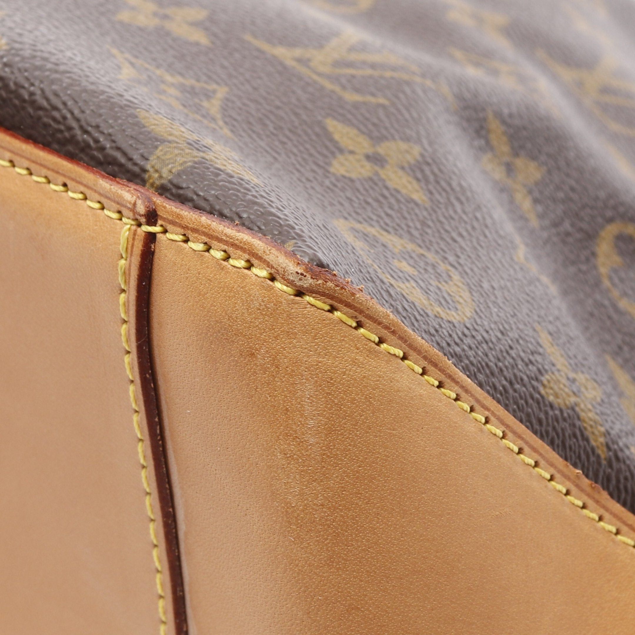 Louis Vuitton Louis Vuitton Cabas Alto Monogram Shoulder Bag Tote Leather Brown Size ONE SIZE - 10 Thumbnail
