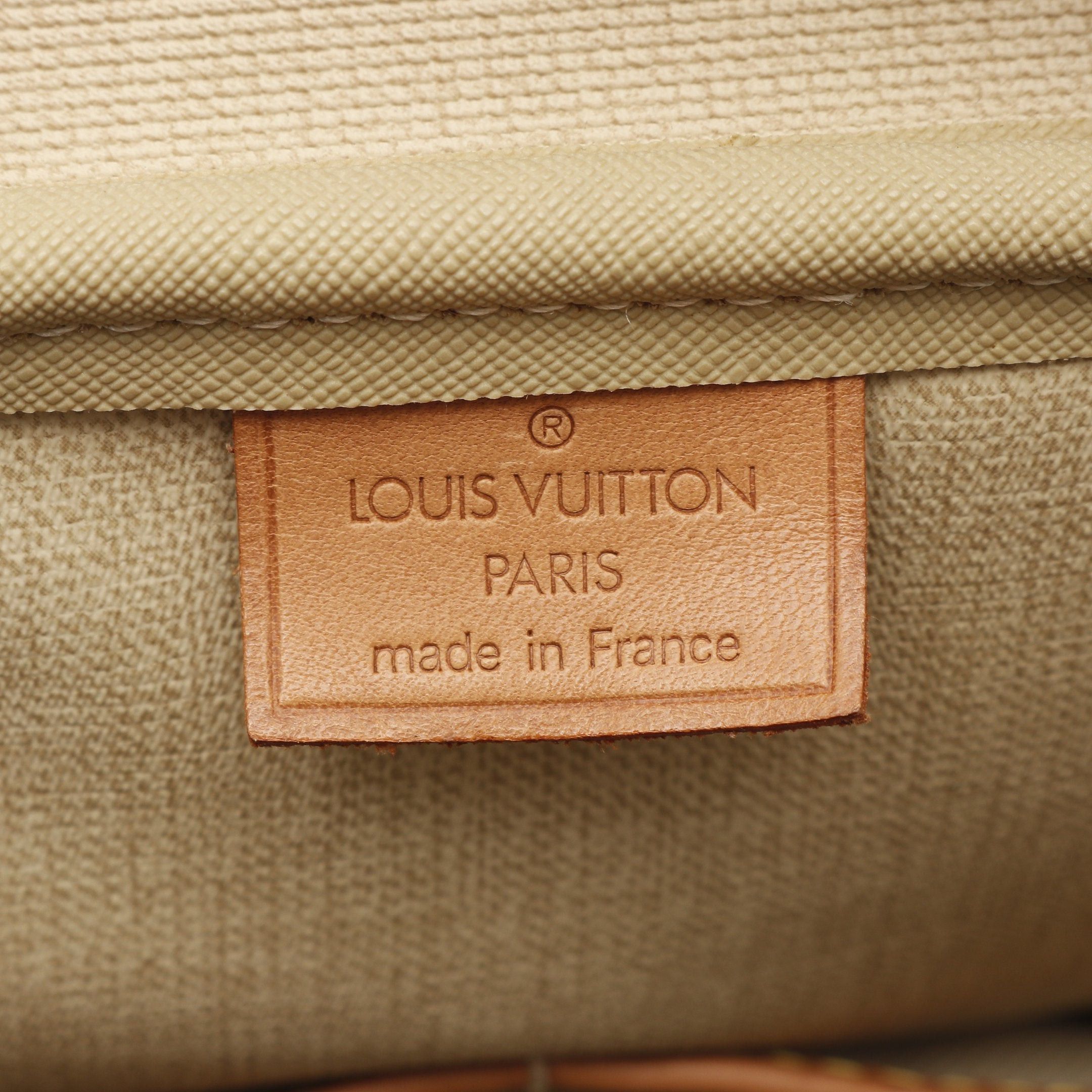 Louis Vuitton Louis Vuitton Deauville Bowling Vanity Monogram Handbag Leather Brown Size ONE SIZE - 4 Thumbnail