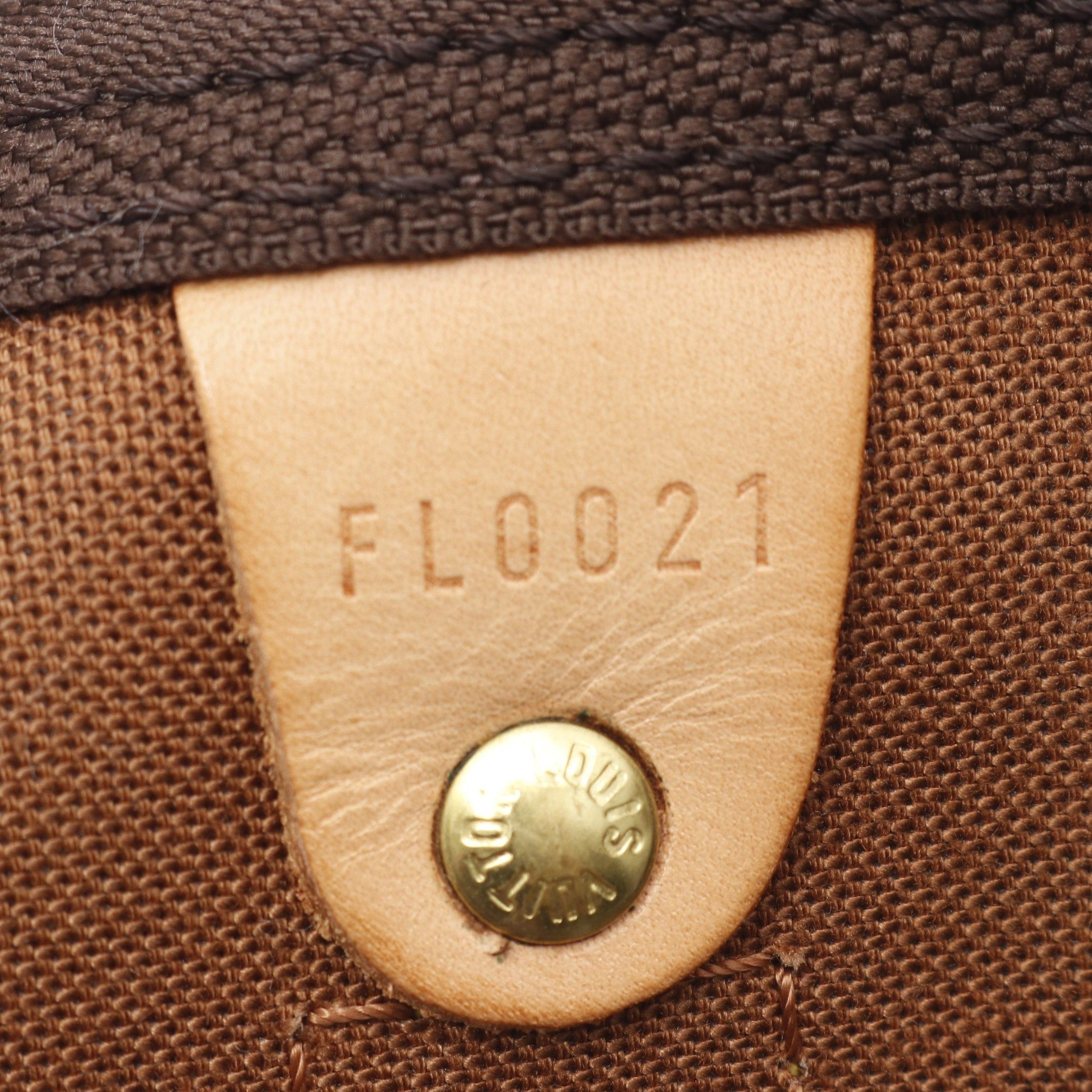 Louis Vuitton Louis Vuitton Keepall 45 Monogram Boston Bag Leather Brown Size ONE SIZE - 5 Thumbnail