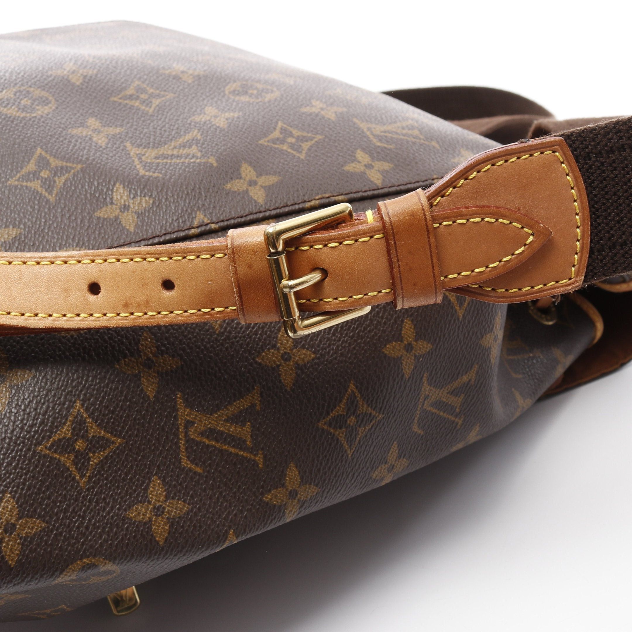 Louis Vuitton Louis Vuitton Montsouris Gm Monogram Backpack Rucksack Leather Brown Size ONE SIZE - 10 Thumbnail