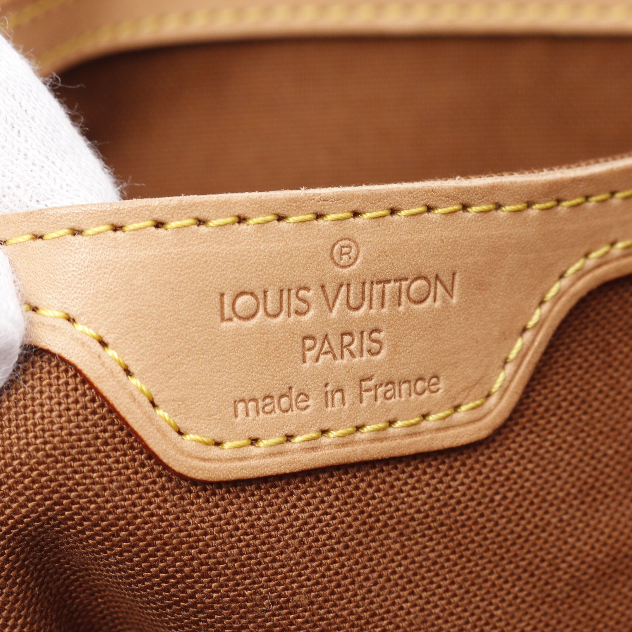 Louis Vuitton Louis Vuitton Montsouris Gm Monogram Backpack Rucksack Leather Brown Size ONE SIZE - 4 Thumbnail