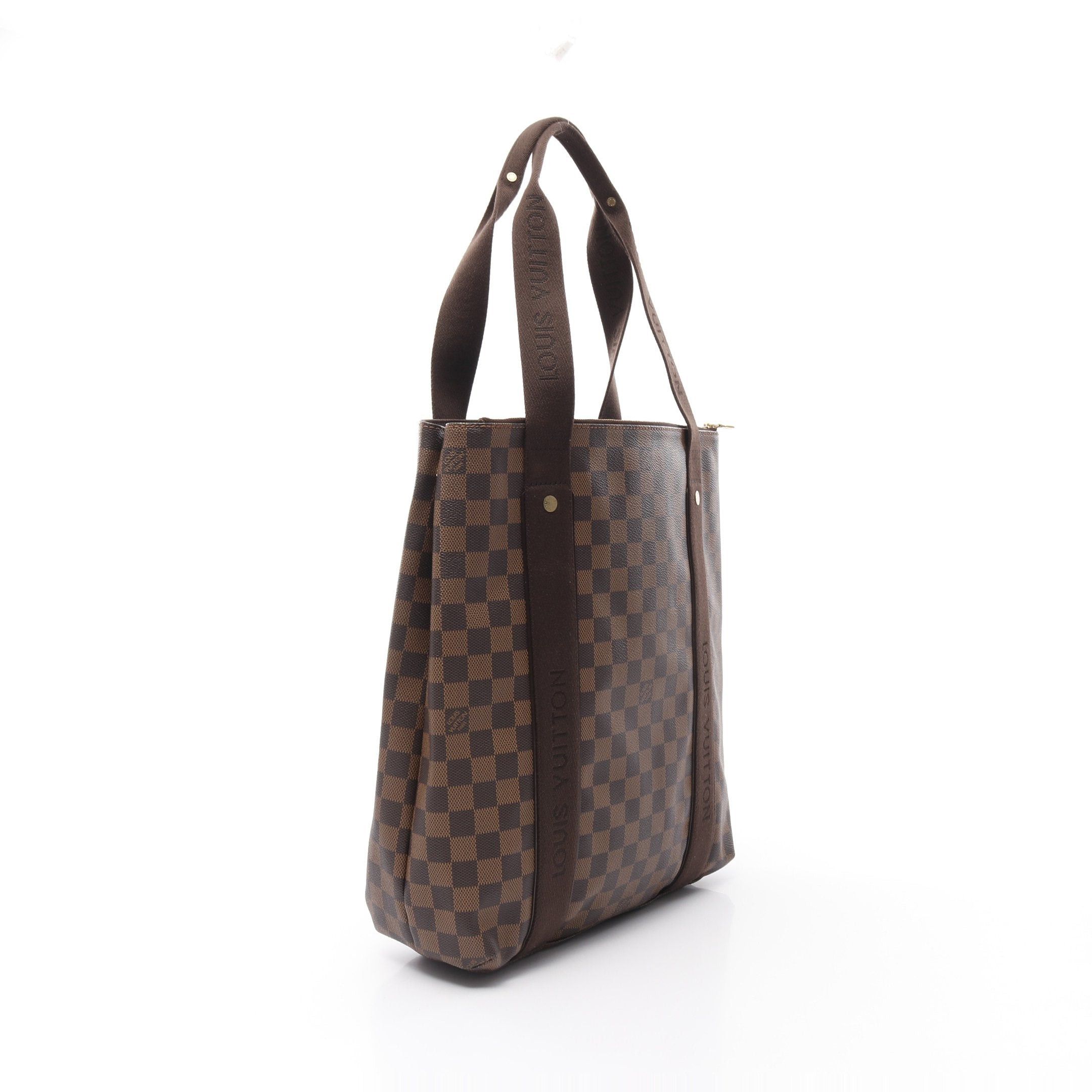 Louis Vuitton Louis Vuitton Hippopotamus Bobourg Damier Ebene Shoulder Bag Tote Leather Brown Size ONE SIZE - 2 Thumbnail