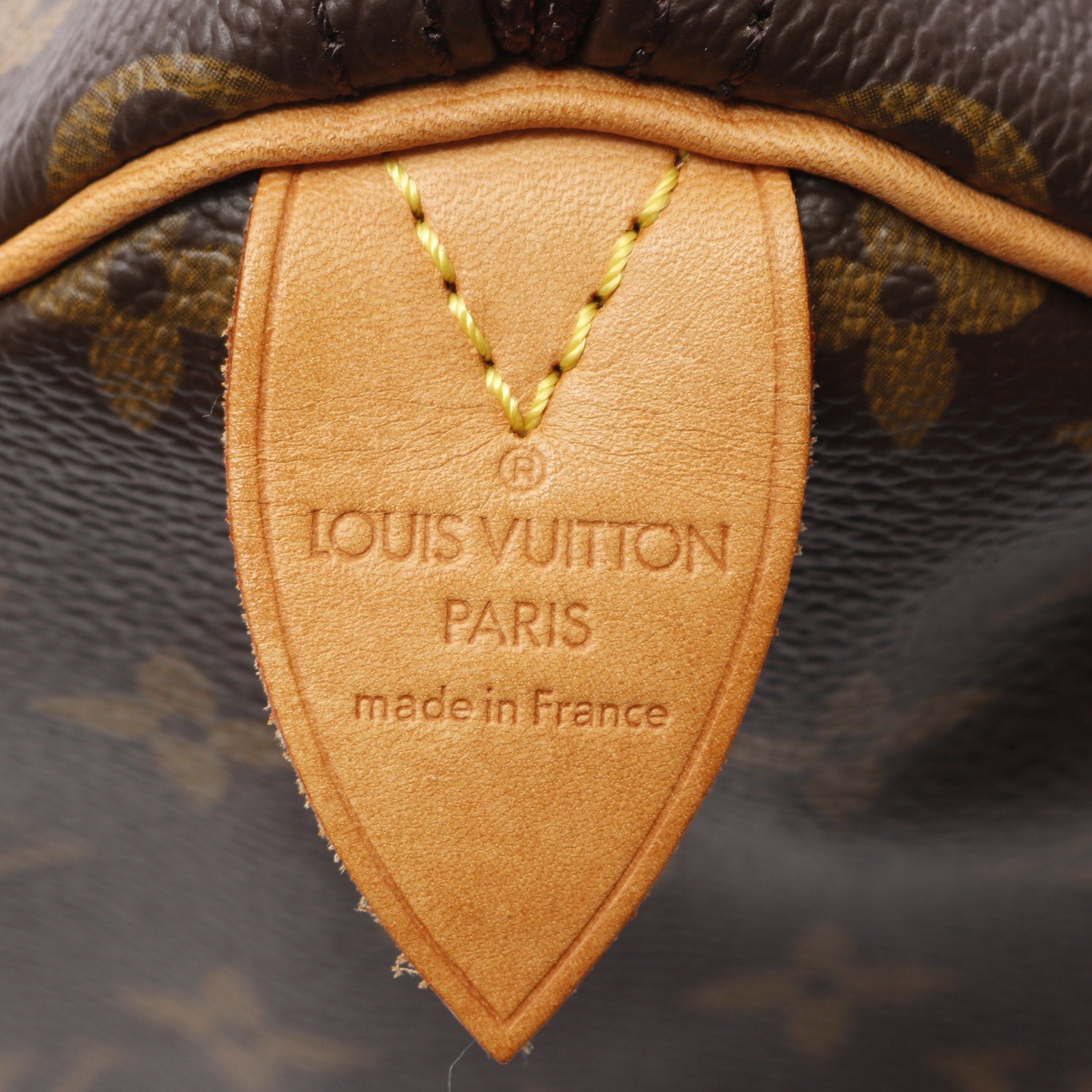 Louis Vuitton Louis Vuitton Speedy 30 Monogram Handbag Leather Brown Size ONE SIZE - 4 Thumbnail