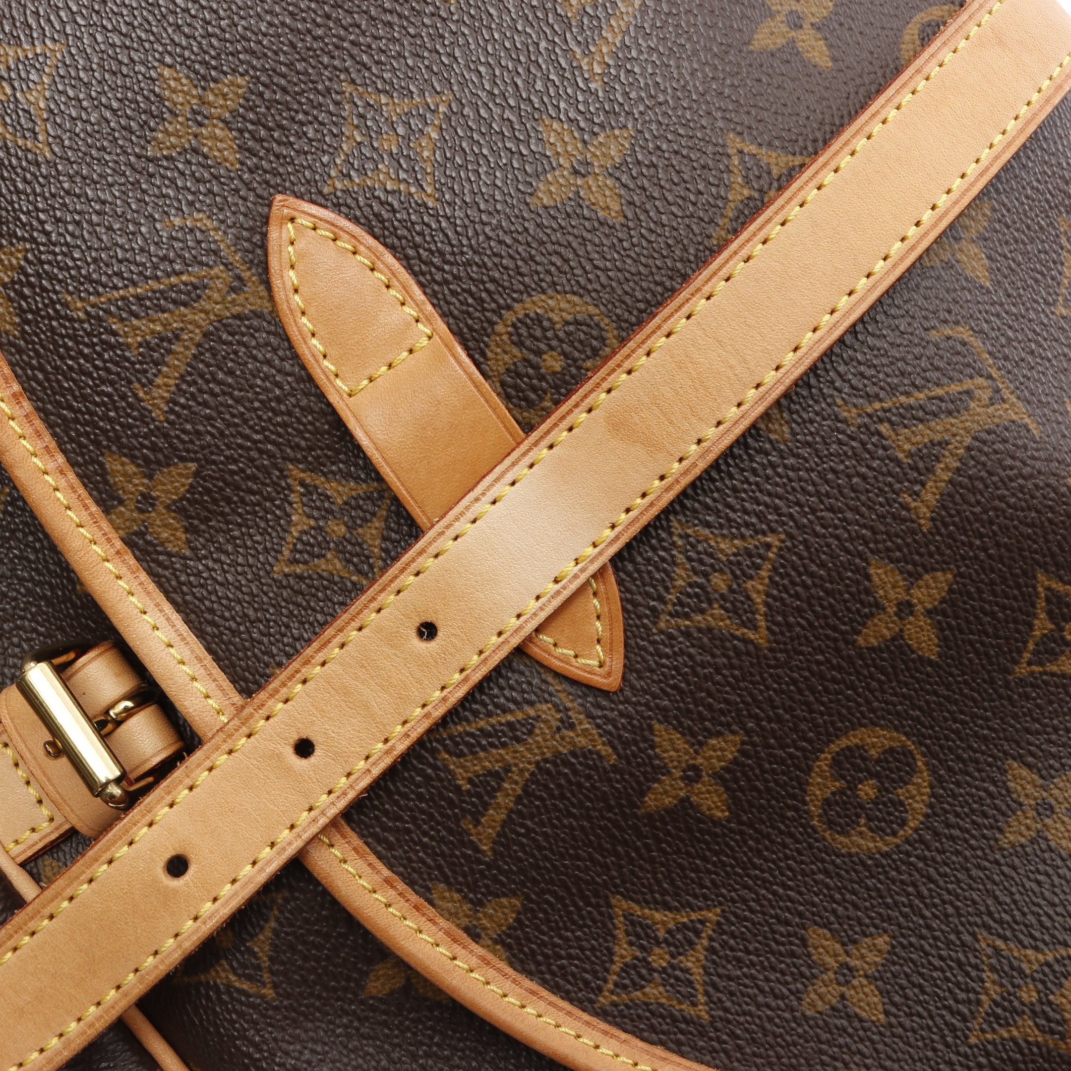 Louis Vuitton Louis Vuitton Saumur 30 Monogram Shoulder Bag Leather Brown Size ONE SIZE - 8 Thumbnail