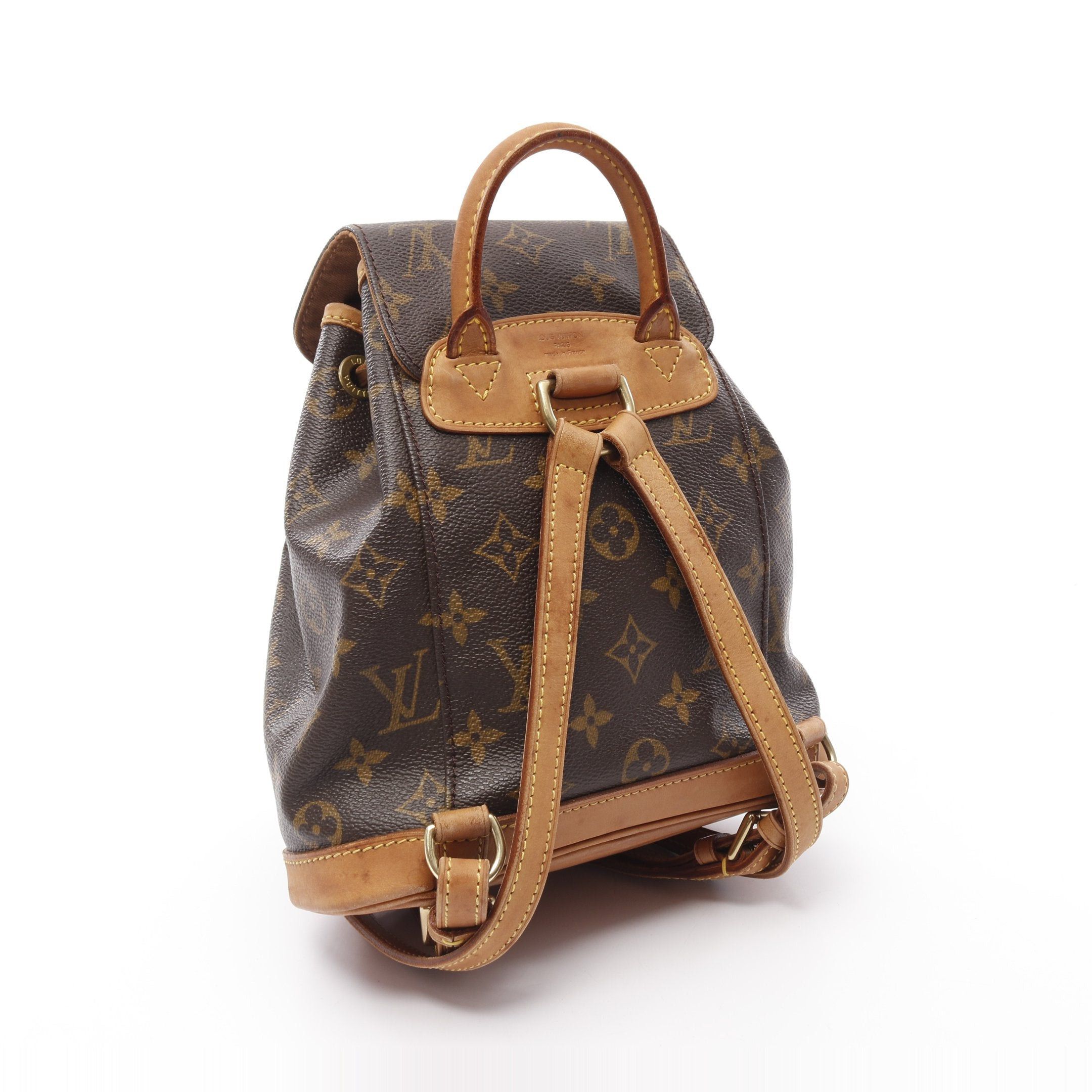 Louis Vuitton Louis Vuitton Mini Monster Monogram Backpack Rucksack Leather Brown Size ONE SIZE - 2 Thumbnail