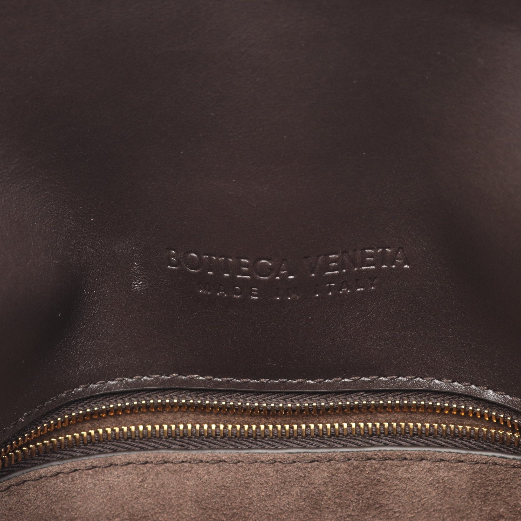 Bottega Veneta Bottega Veneta Small Libertad Fondende Shoulder Bag Leather Brown Double Flap Size ONE SIZE - 4 Thumbnail