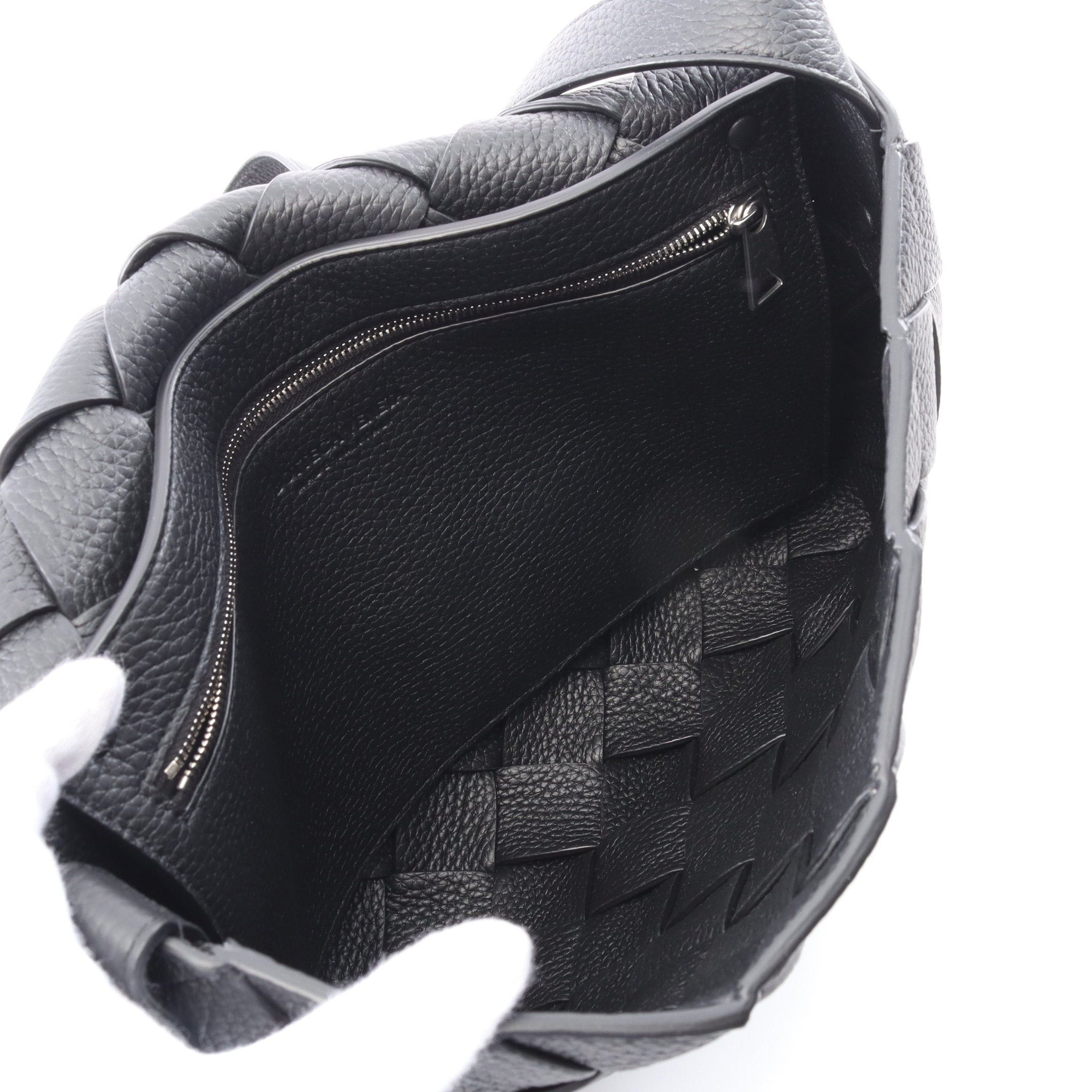 Bottega Veneta Bottega Veneta Large Diego Shoulder Bag Leather Black Size ONE SIZE - 3 Thumbnail