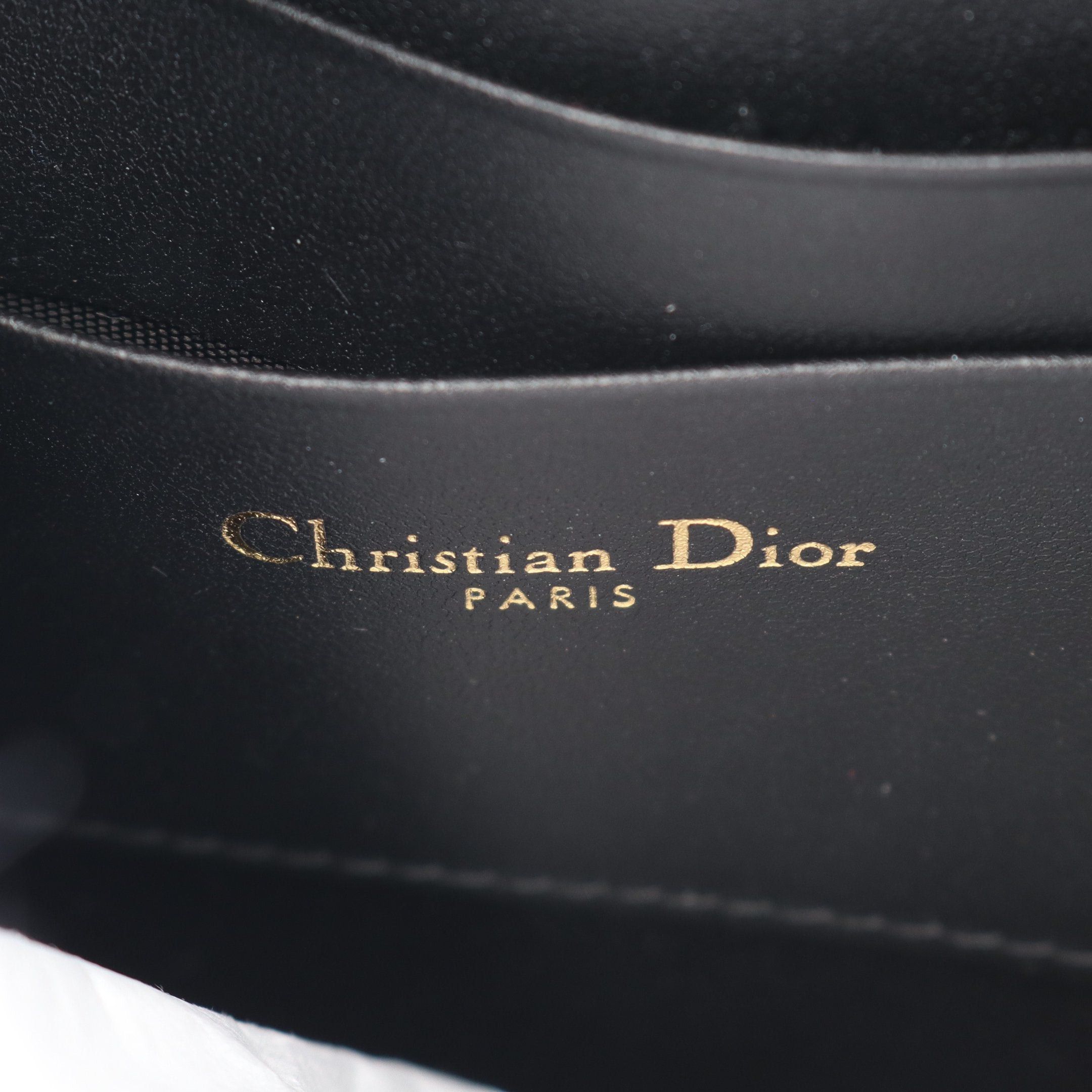 Dior Dior Saddle Pouch Shoulder Bag Goatskin Black Size ONE SIZE - 4 Thumbnail