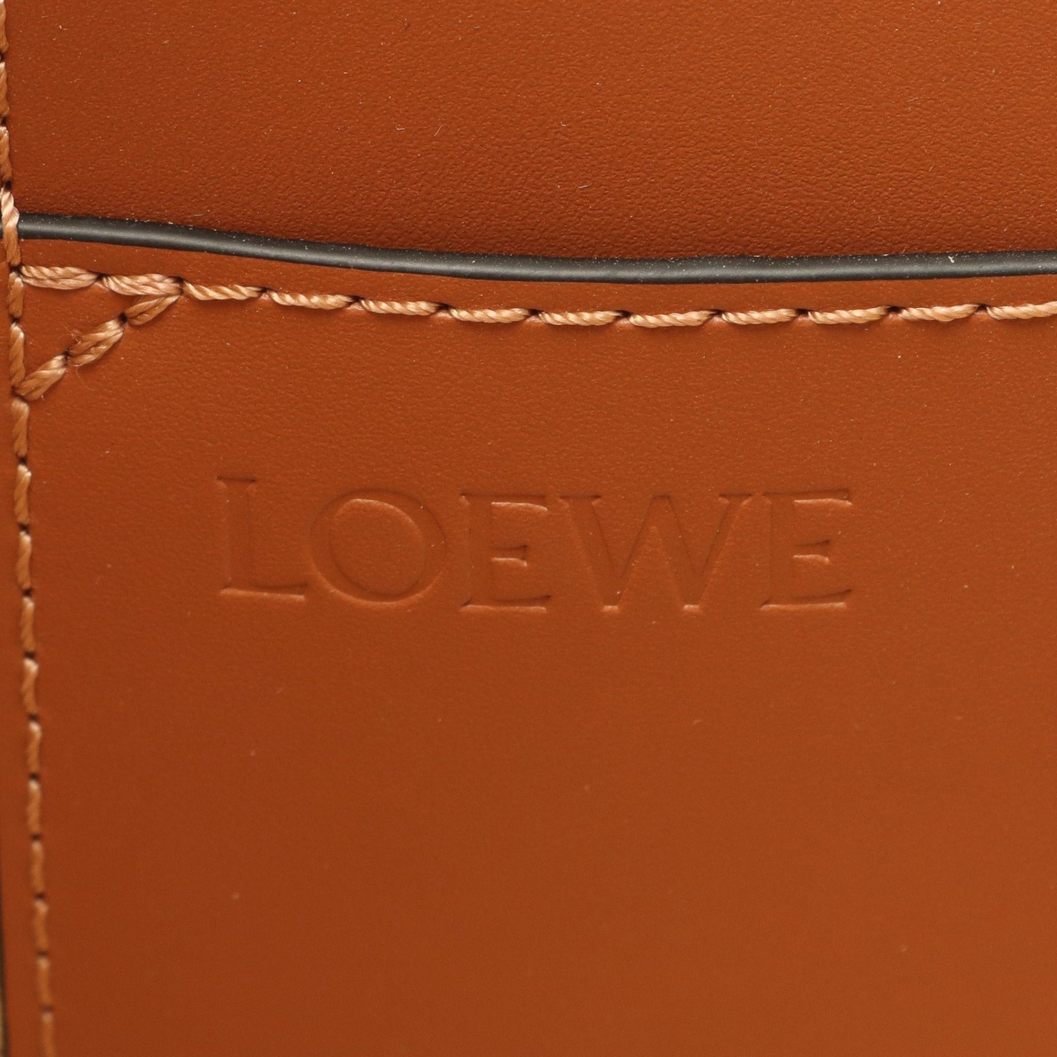 Loewe Loewe Loewe Font Medium Shoulder Bag Tote Raffia Beige Size ONE SIZE - 4 Thumbnail