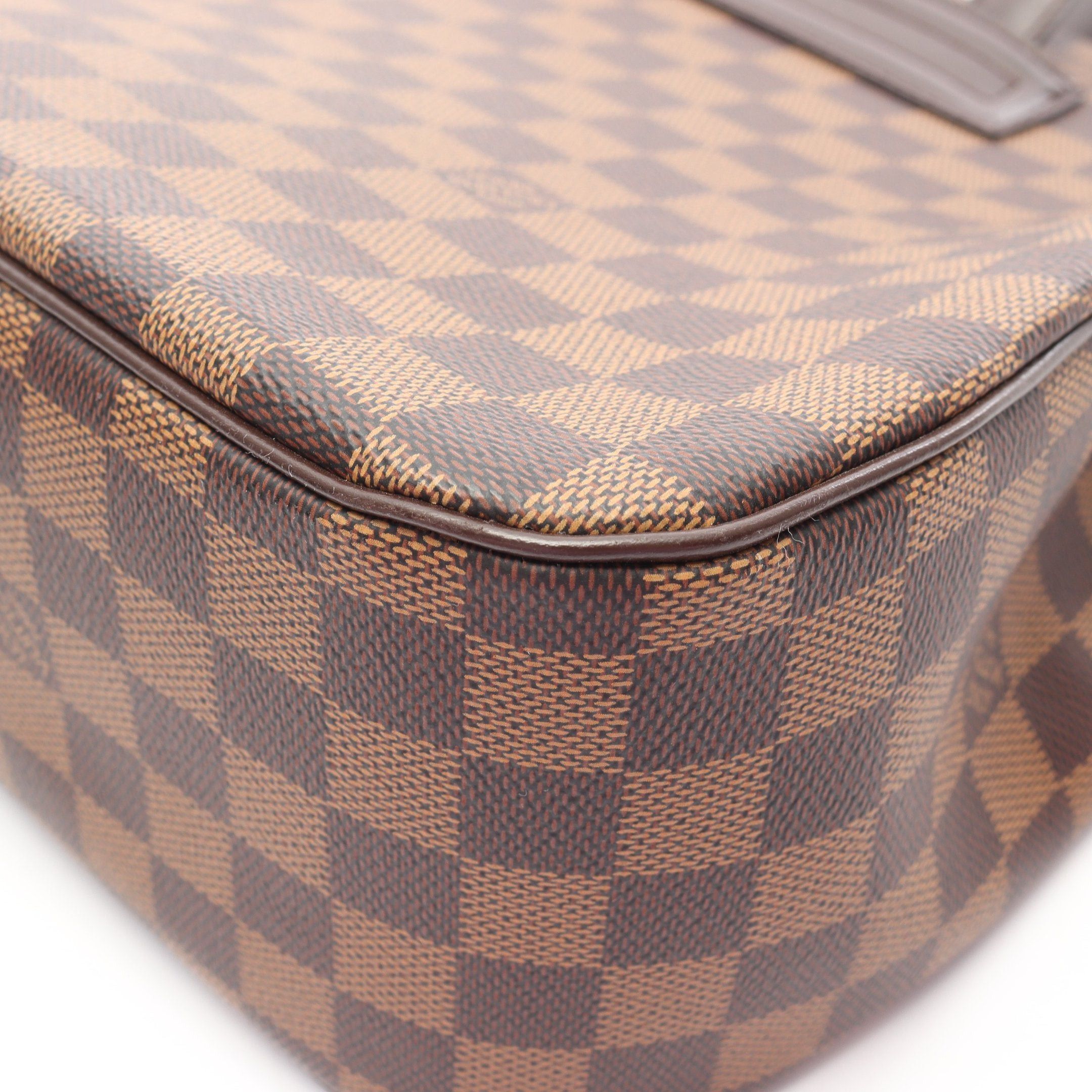 Louis Vuitton Louis Vuitton Parioli Pm Damier Ebene Shoulder Bag Tote Leather Brown Size ONE SIZE - 8 Thumbnail