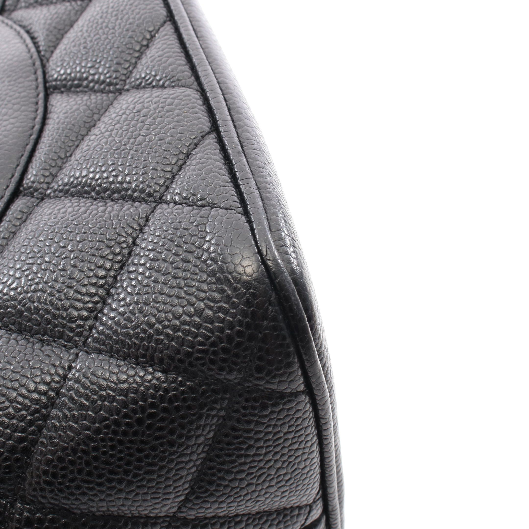 Chanel Chanel Reissue Tote Handbag Bag Caviar Skin Black Matte Silver Hardware Size ONE SIZE - 8 Thumbnail