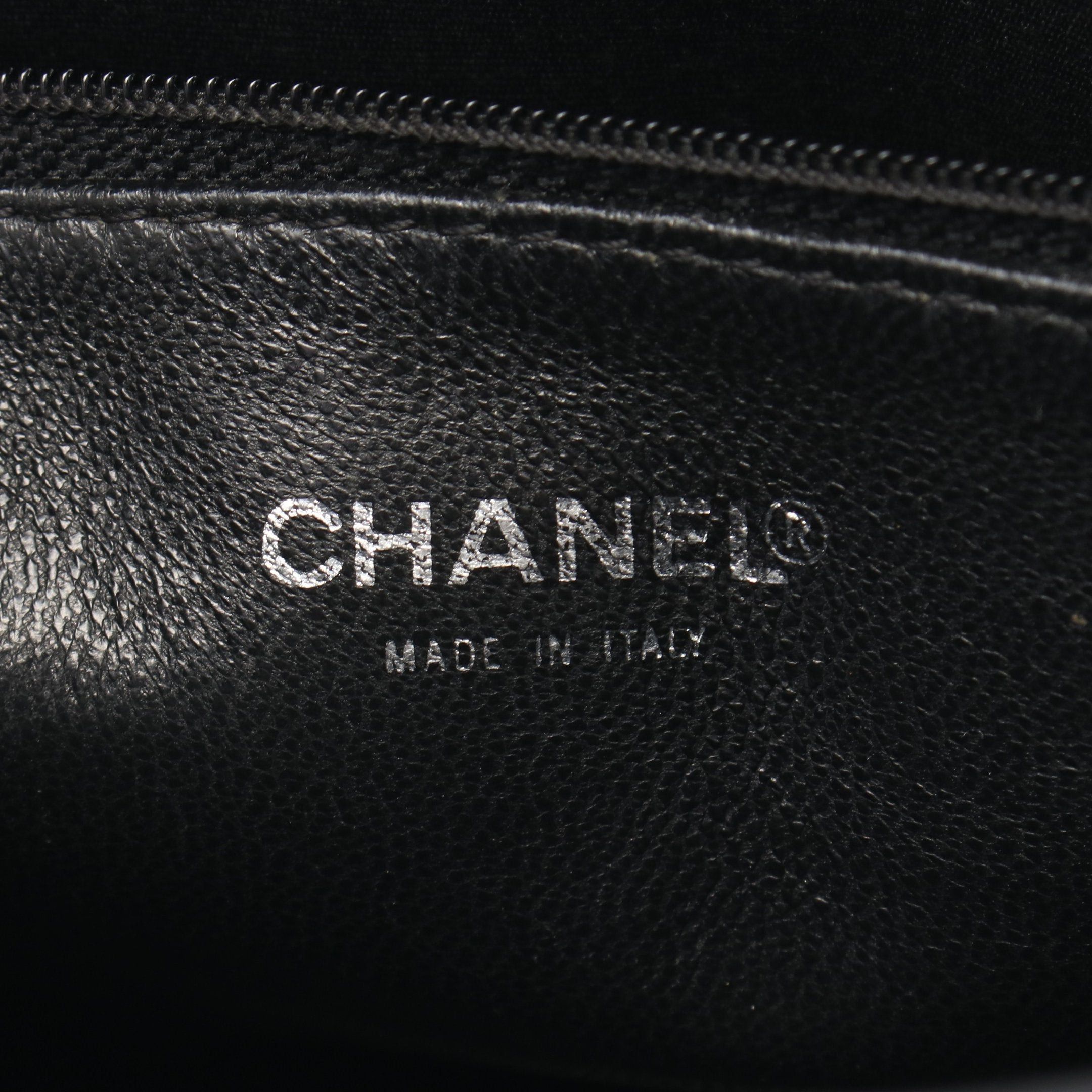Chanel Chanel Reissue Tote Handbag Bag Caviar Skin Black Matte Silver Hardware Size ONE SIZE - 4 Thumbnail
