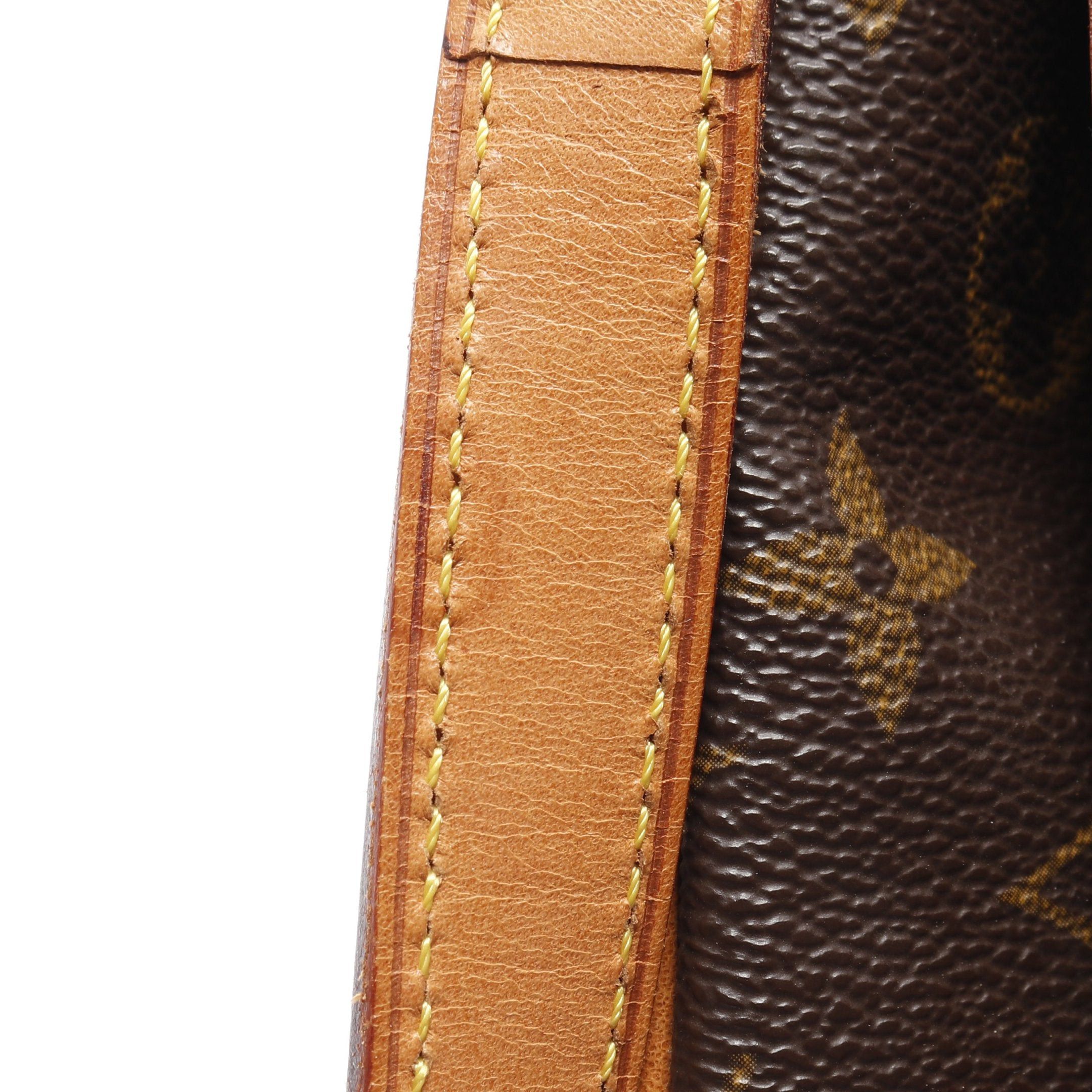 Louis Vuitton Louis Vuitton Musette Salsa Short Strap Monogram Shoulder Bag Leather Brown Size ONE SIZE - 6 Thumbnail