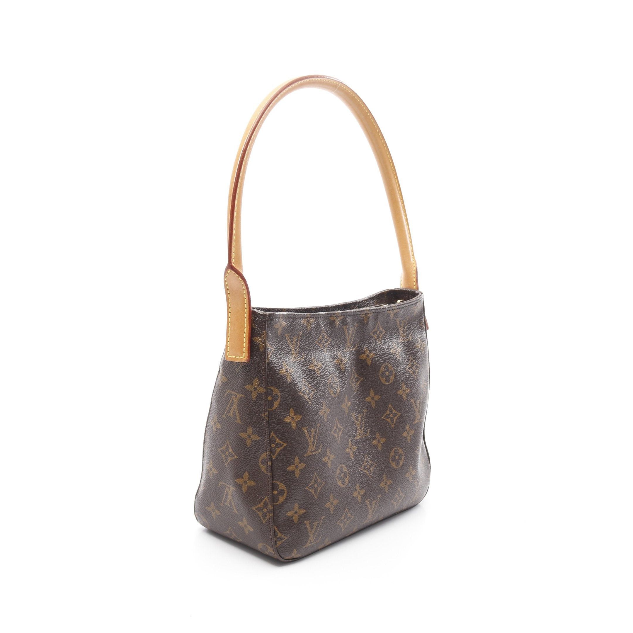 Louis Vuitton Louis Vuitton Looping Mm Monogram Shoulder Bag Leather Brown Size ONE SIZE - 2 Thumbnail