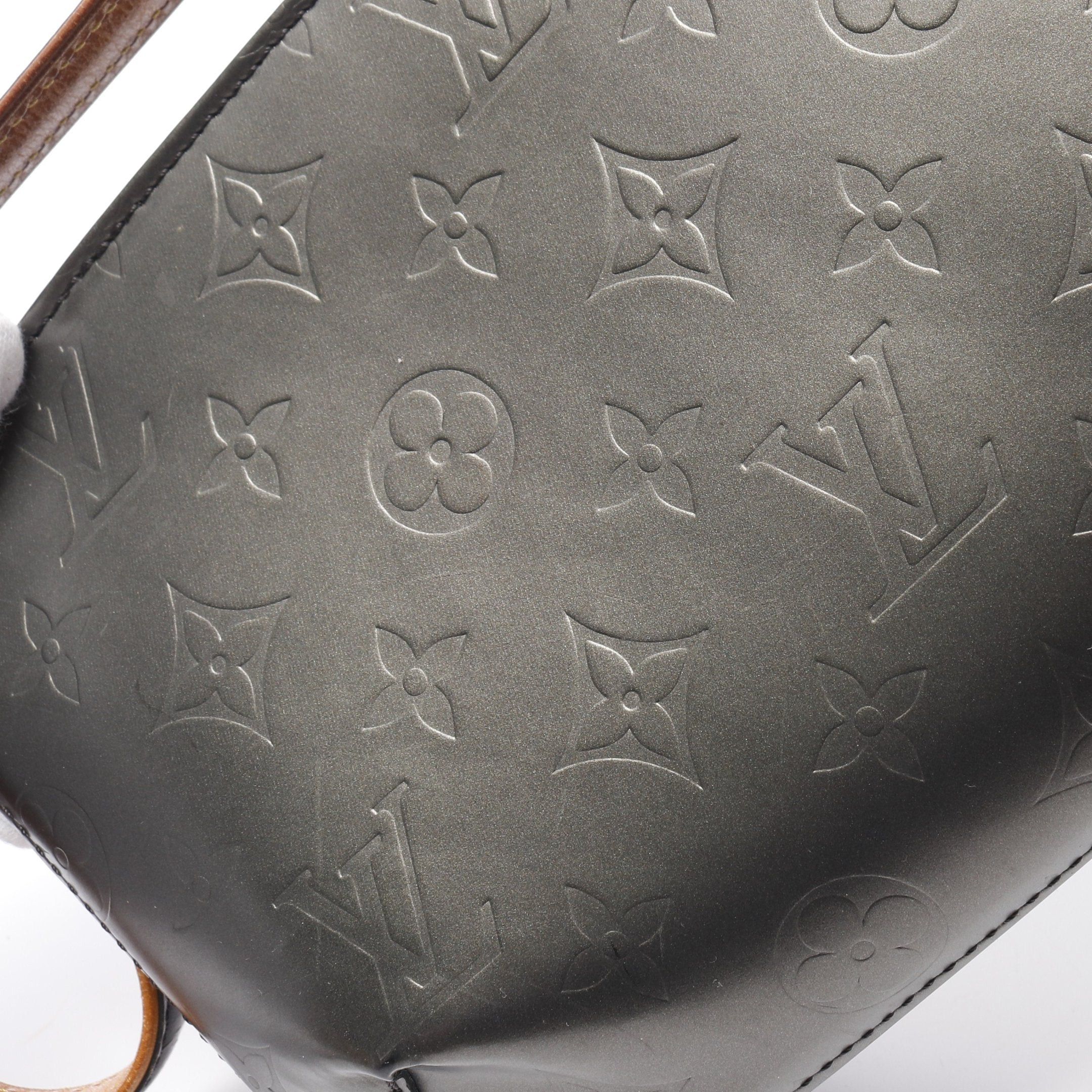 Louis Vuitton Louis Vuitton Fowler Monogram Mat Noir Handbag Leather Black Size ONE SIZE - 11 Thumbnail