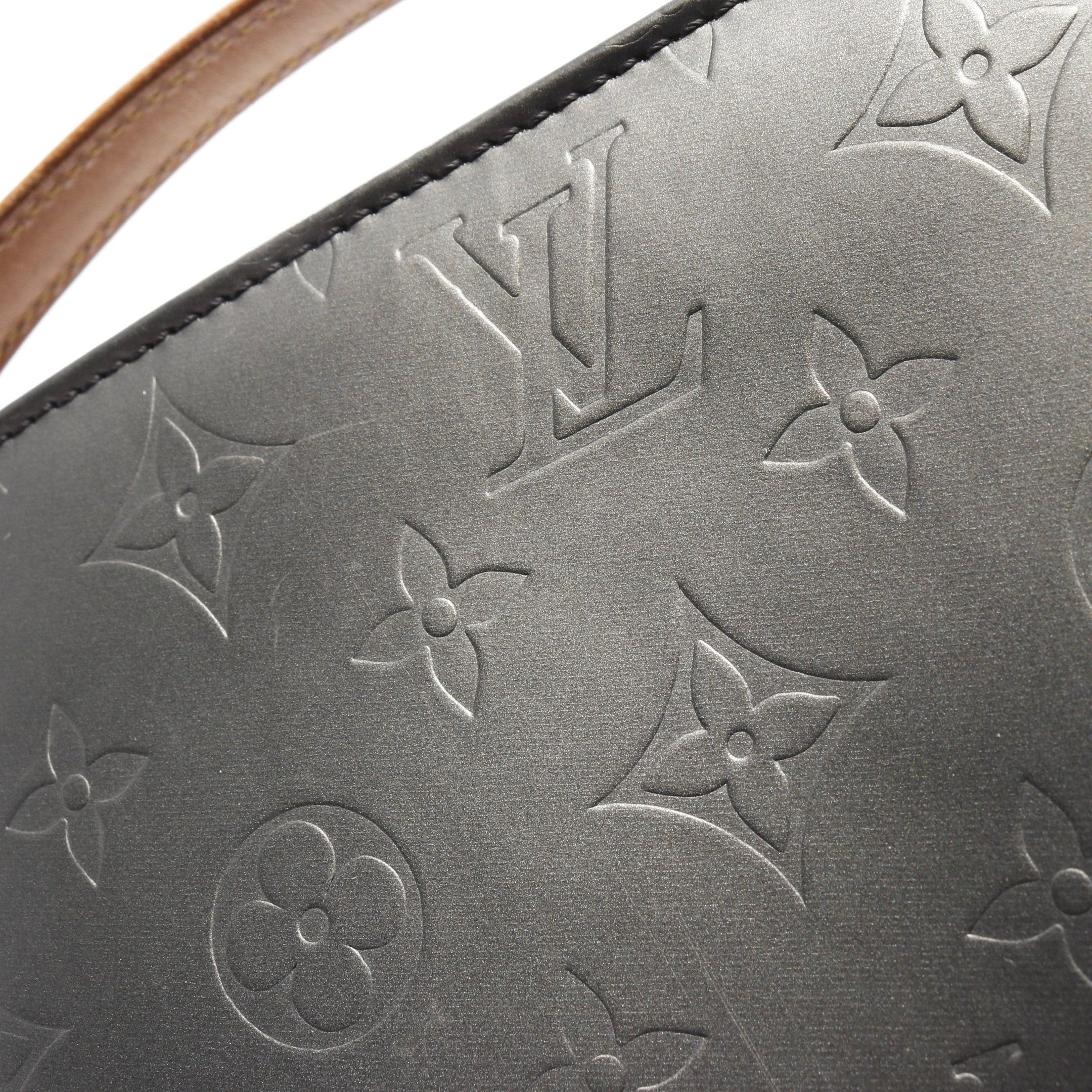 Louis Vuitton Louis Vuitton Fowler Monogram Mat Noir Handbag Leather Black Size ONE SIZE - 10 Thumbnail