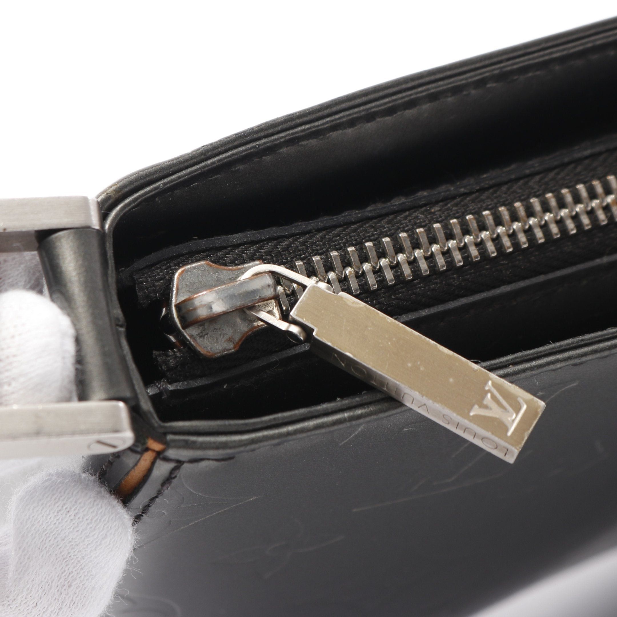 Louis Vuitton Louis Vuitton Fowler Monogram Mat Noir Handbag Leather Black Size ONE SIZE - 6 Thumbnail