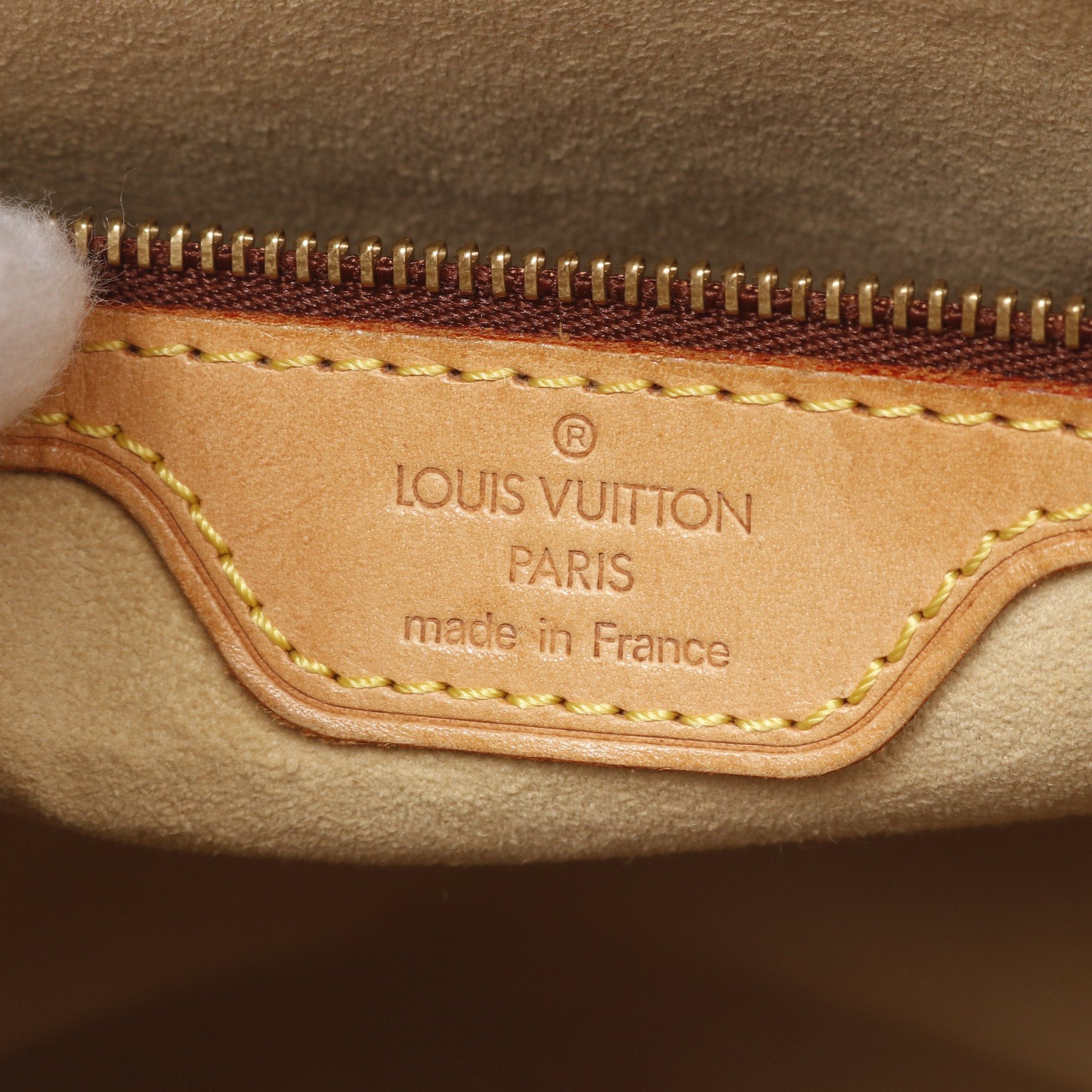 Louis Vuitton Louis Vuitton Looping Gm Monogram Shoulder Bag Leather Brown Size ONE SIZE - 4 Thumbnail