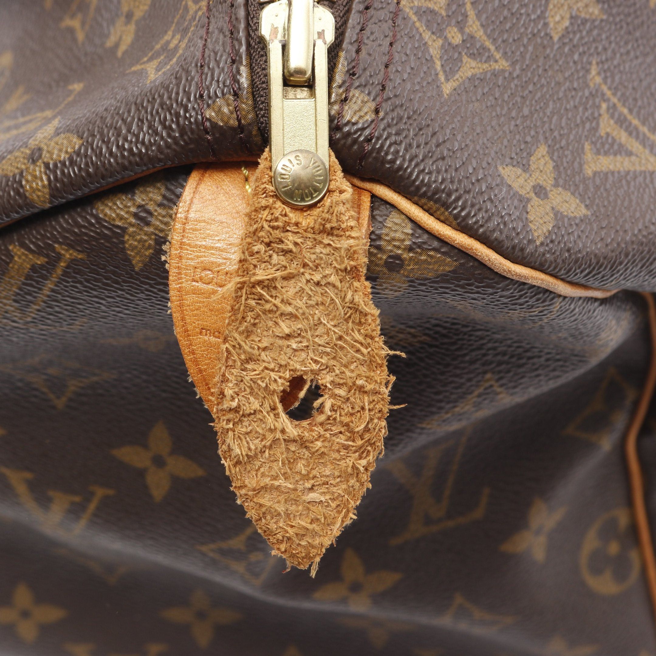 Louis Vuitton Louis Vuitton Speedy 30 Monogram Handbag Leather Brown Size ONE SIZE - 7 Thumbnail