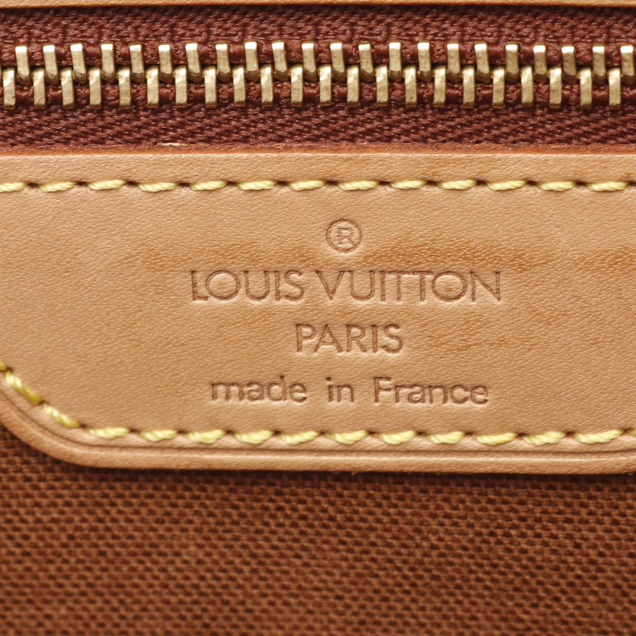 Louis Vuitton Louis Vuitton Aves Monogram Shoulder Bag Leather Brown Size ONE SIZE - 4 Thumbnail