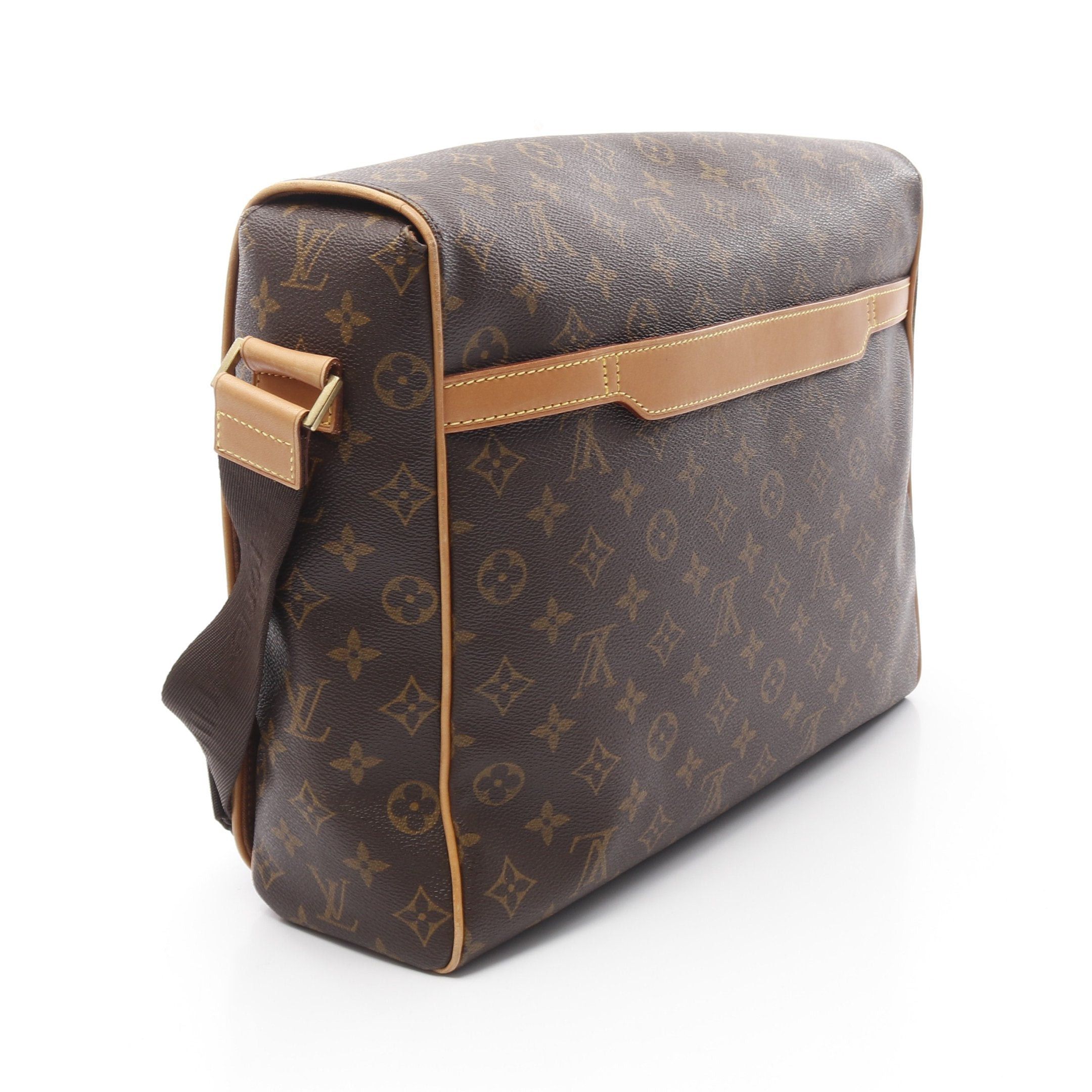 Louis Vuitton Louis Vuitton Aves Monogram Shoulder Bag Leather Brown Size ONE SIZE - 2 Thumbnail