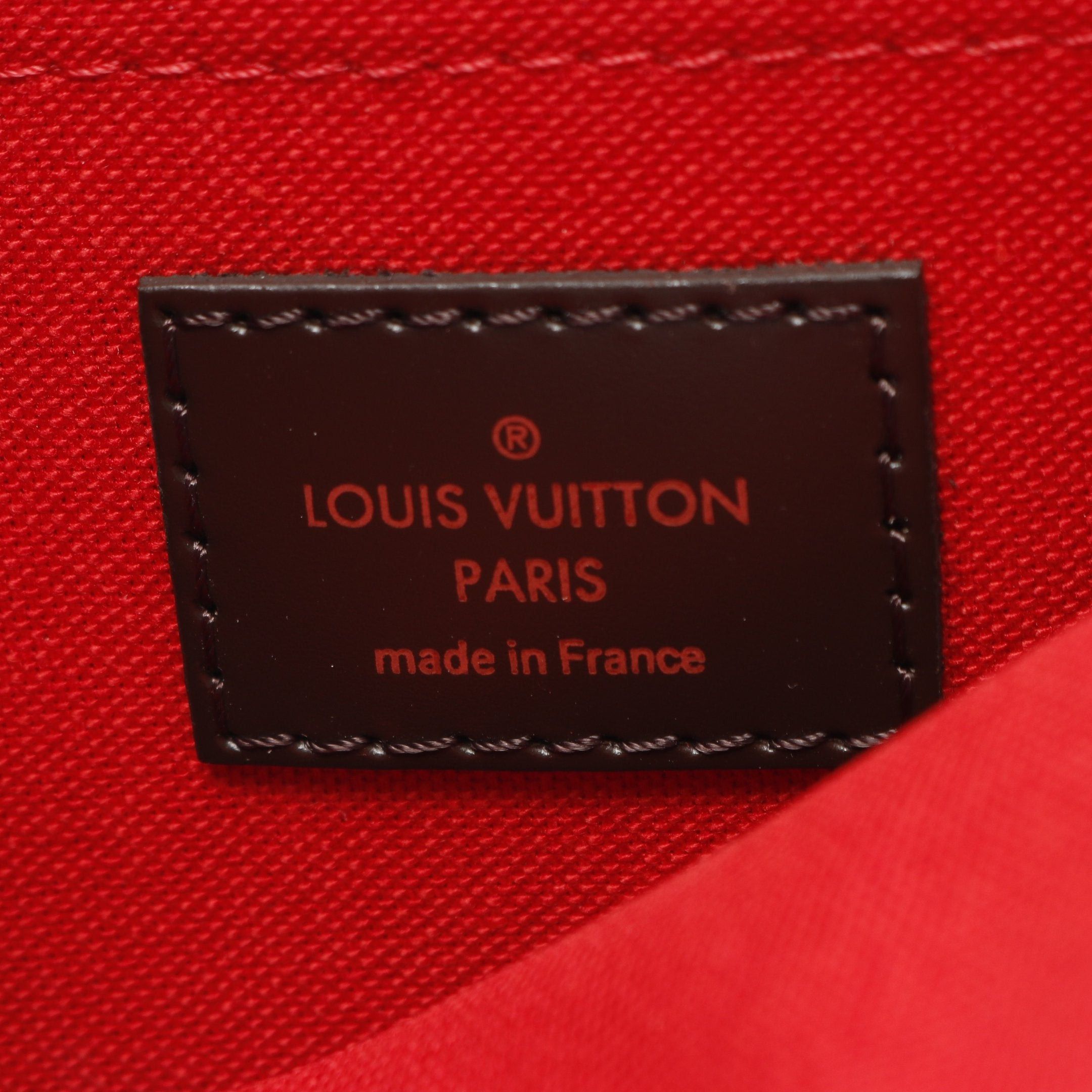 Louis Vuitton Louis Vuitton Favorite Pm Damier Ebene Chain Handbag Leather Brown Size ONE SIZE - 4 Thumbnail