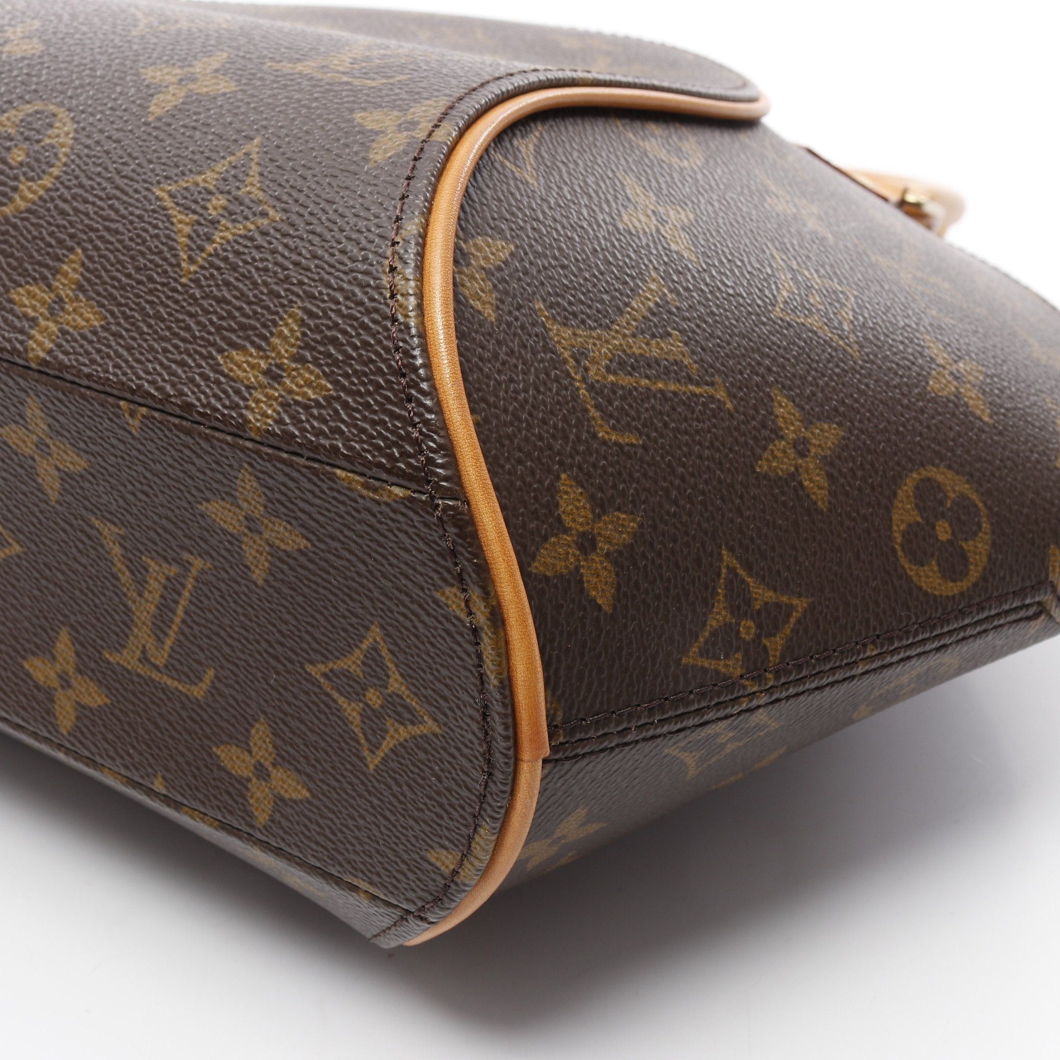 Louis Vuitton Louis Vuitton Ellipse Pm Monogram Handbag Leather Brown Size ONE SIZE - 8 Thumbnail