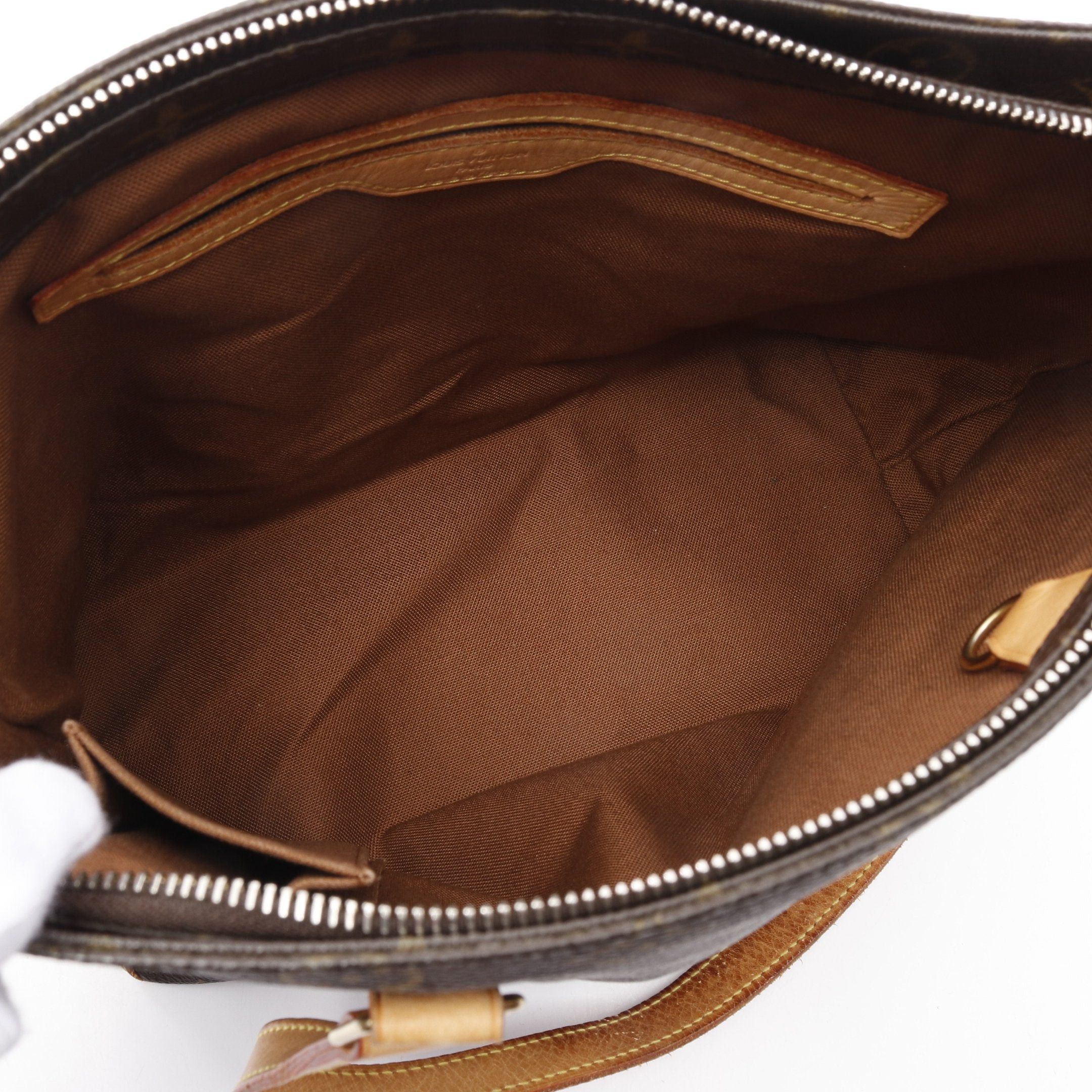 Louis Vuitton Louis Vuitton Cabas Piano Monogram Shoulder Bag Leather Brown Size ONE SIZE - 3 Thumbnail