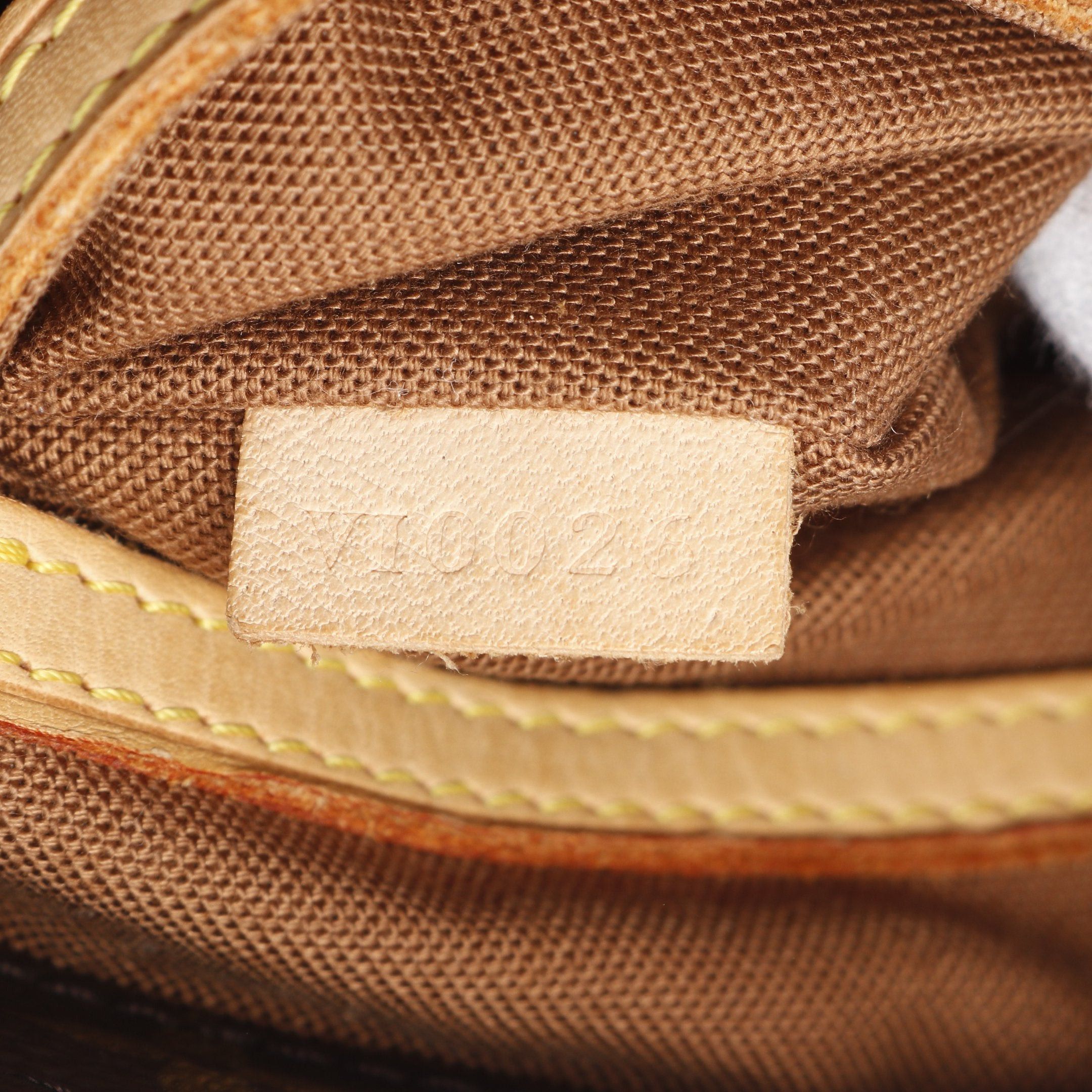 Louis Vuitton Louis Vuitton Cabas Piano Monogram Shoulder Bag Leather Brown Size ONE SIZE - 5 Thumbnail