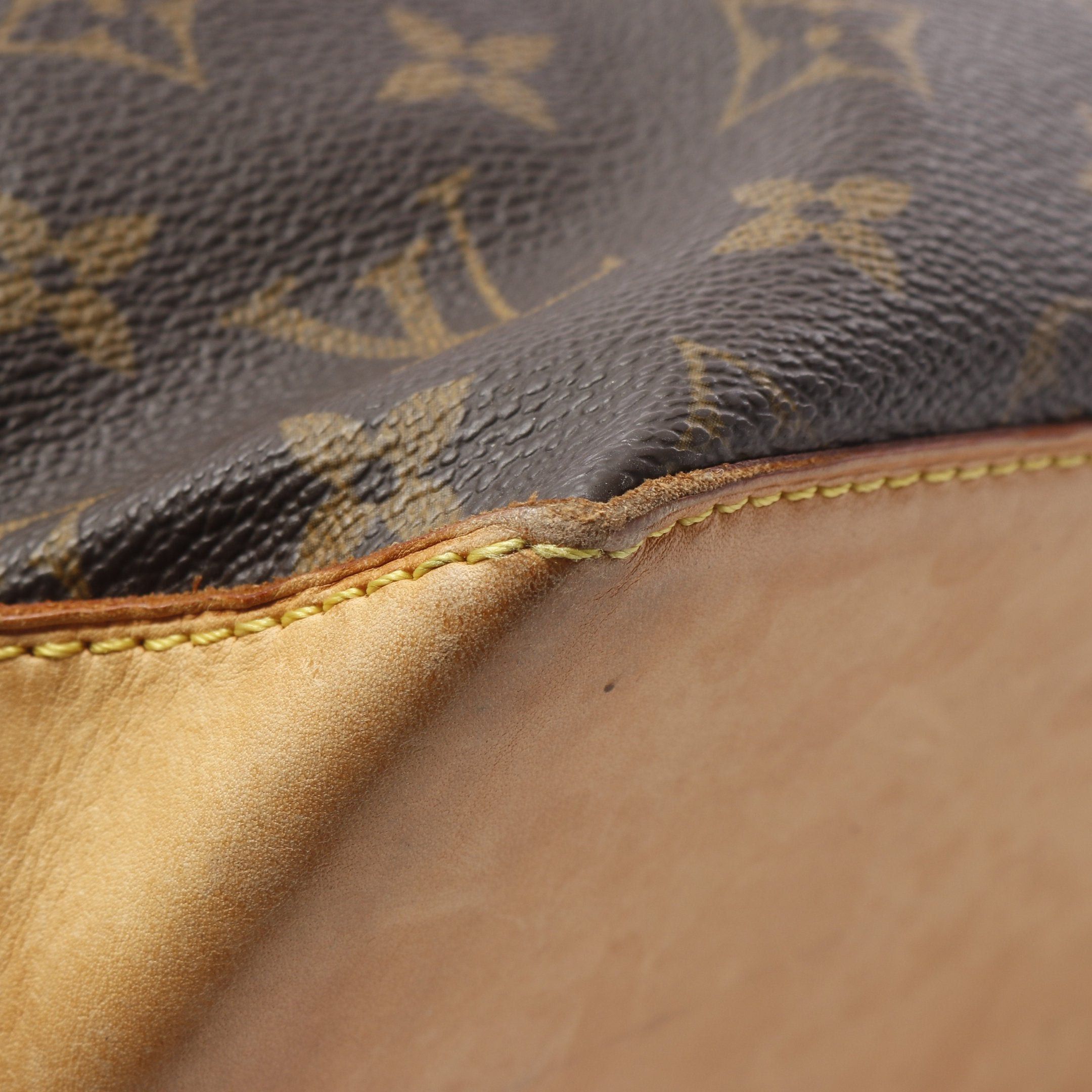 Louis Vuitton Louis Vuitton Cabas Piano Monogram Shoulder Bag Leather Brown Size ONE SIZE - 8 Thumbnail