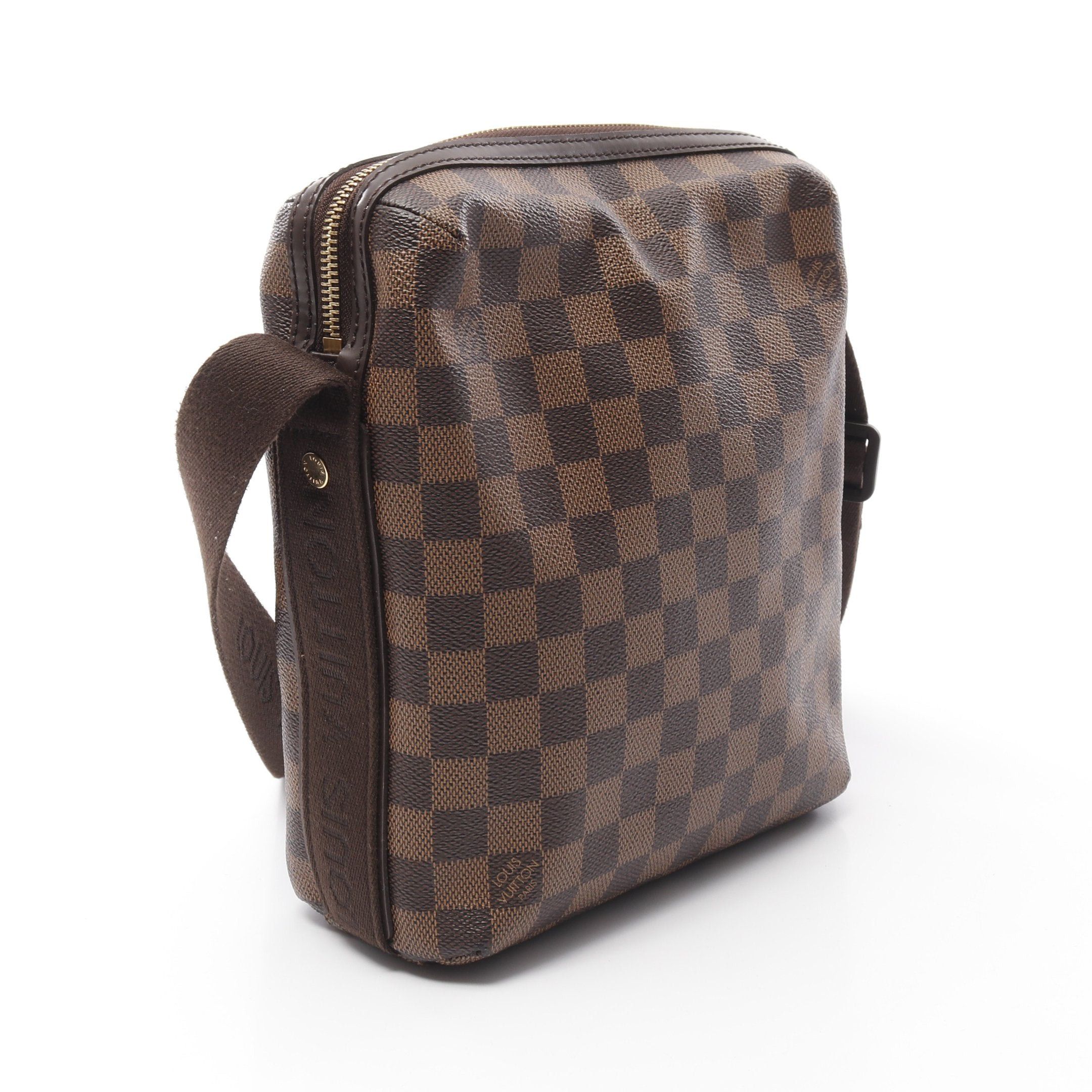 Louis Vuitton Louis Vuitton Trotabourg Damier Ebene Shoulder Bag Leather Brown Size ONE SIZE - 2 Thumbnail